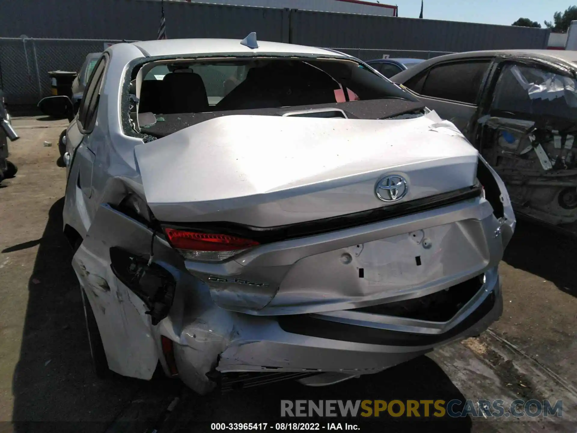 6 Photograph of a damaged car 5YFEPMAEXMP214606 TOYOTA COROLLA 2021