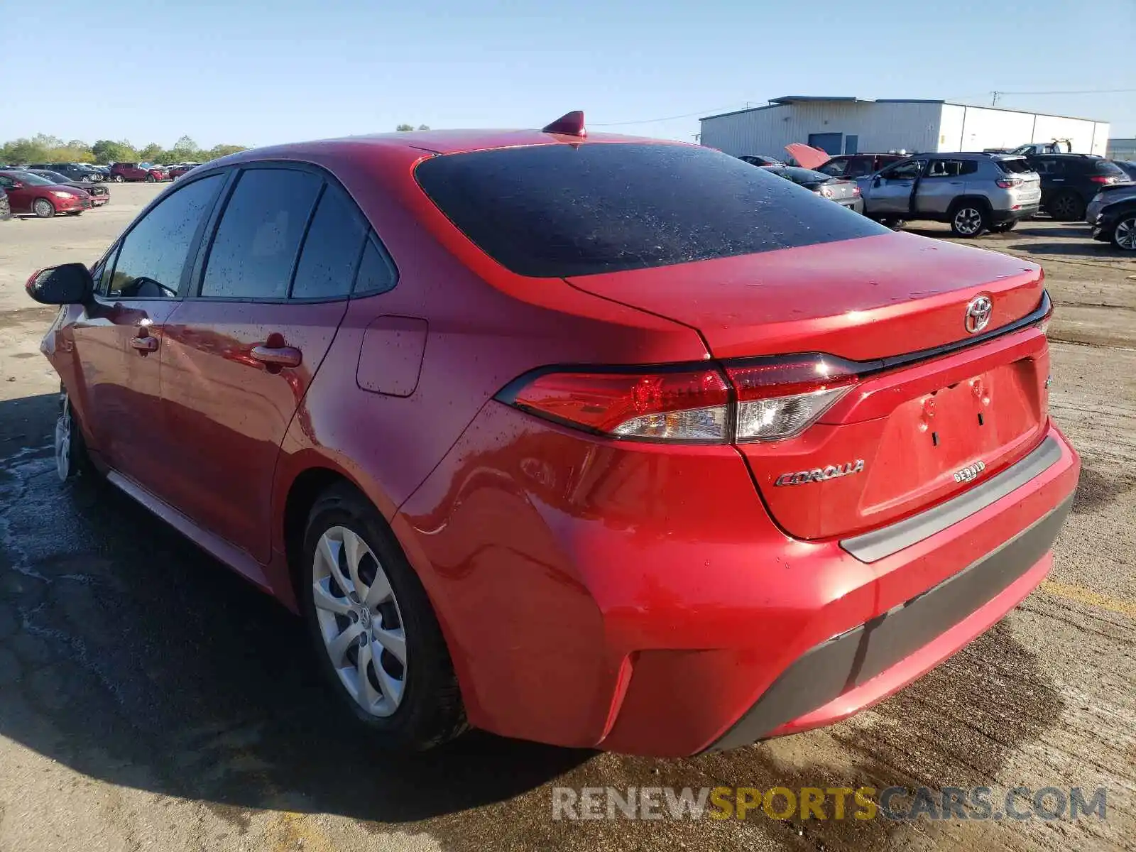 3 Photograph of a damaged car 5YFEPMAEXMP216484 TOYOTA COROLLA 2021