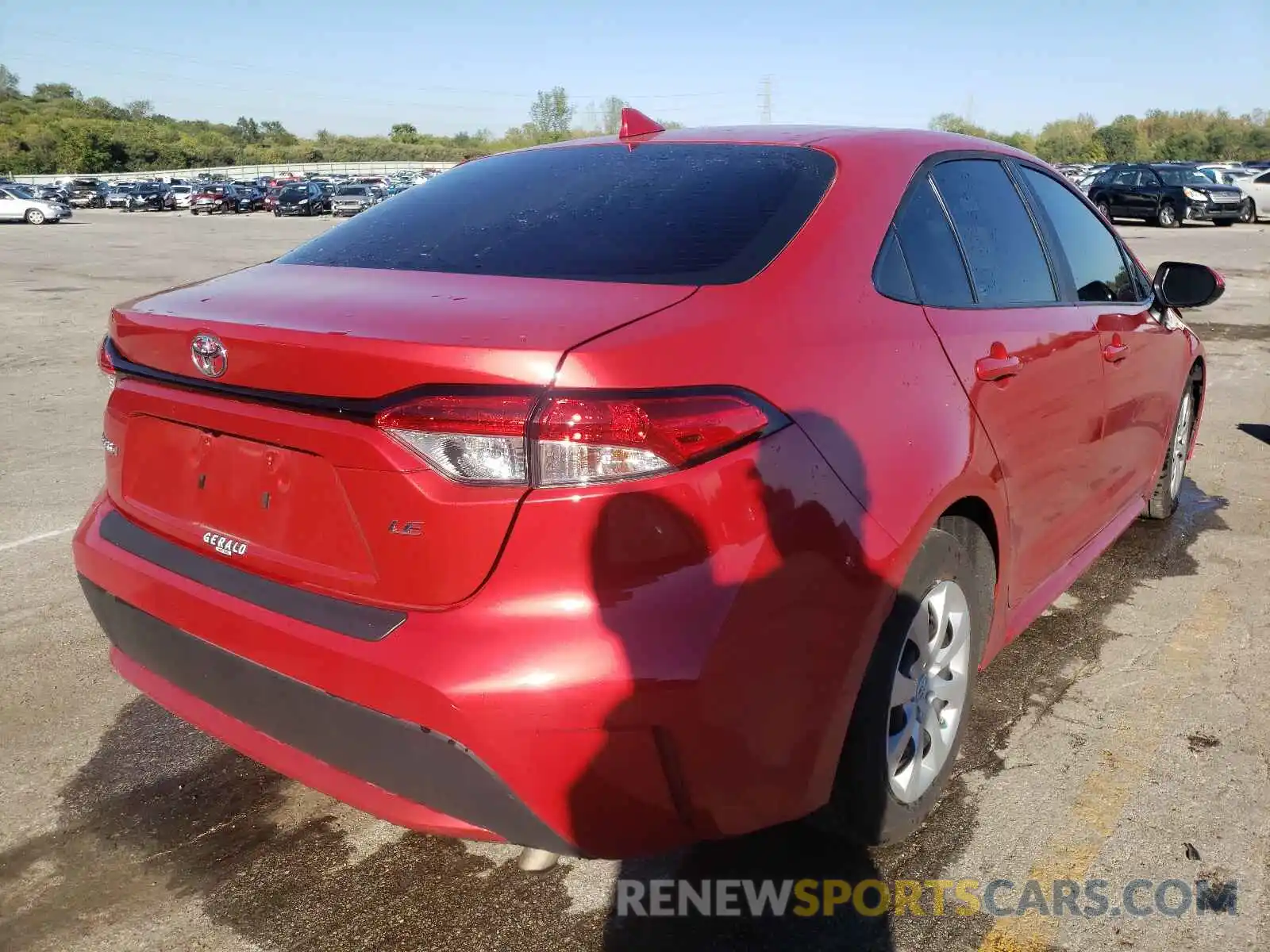 4 Photograph of a damaged car 5YFEPMAEXMP216484 TOYOTA COROLLA 2021