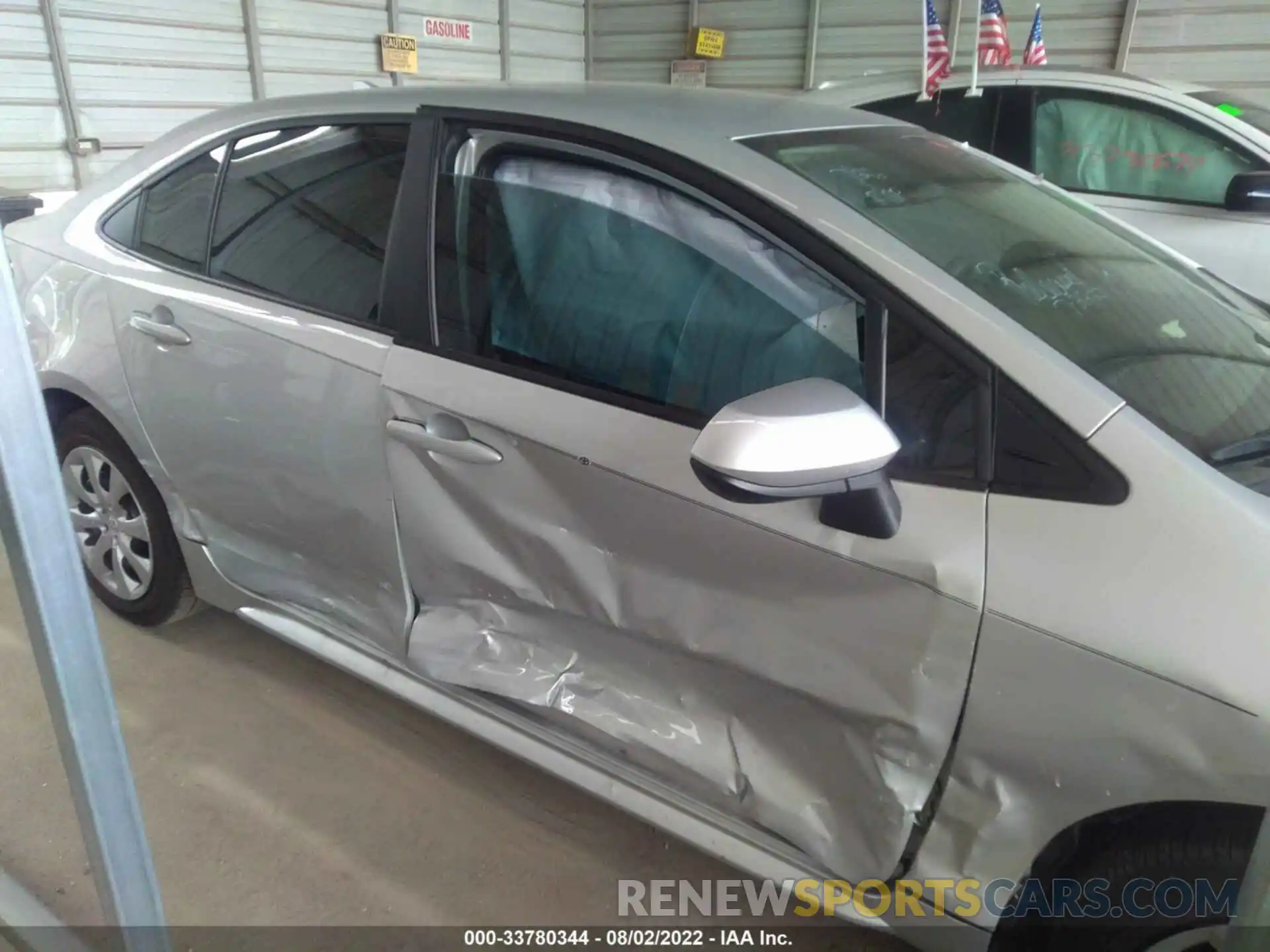 6 Photograph of a damaged car 5YFEPMAEXMP217733 TOYOTA COROLLA 2021