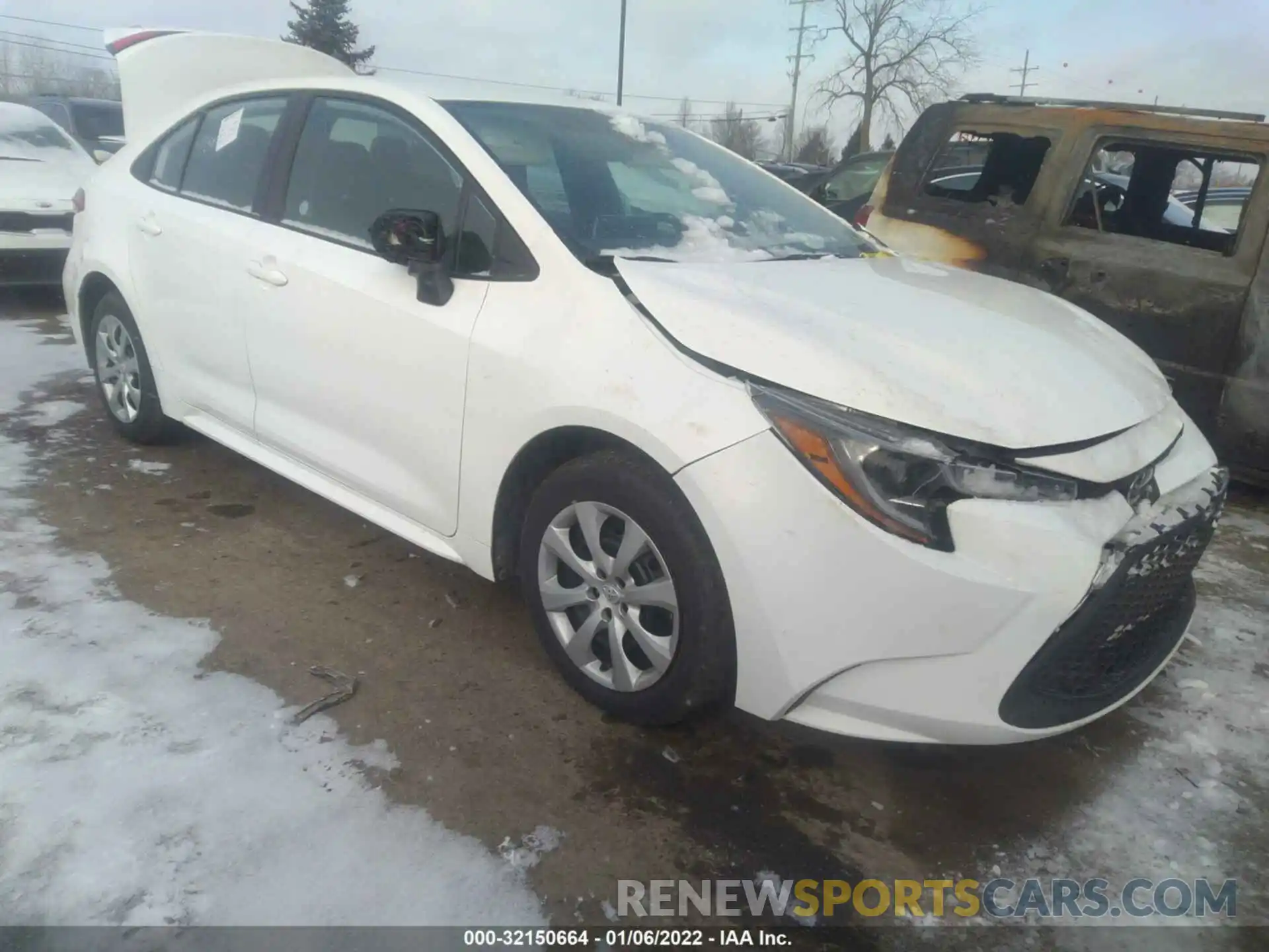 1 Photograph of a damaged car 5YFEPMAEXMP218378 TOYOTA COROLLA 2021