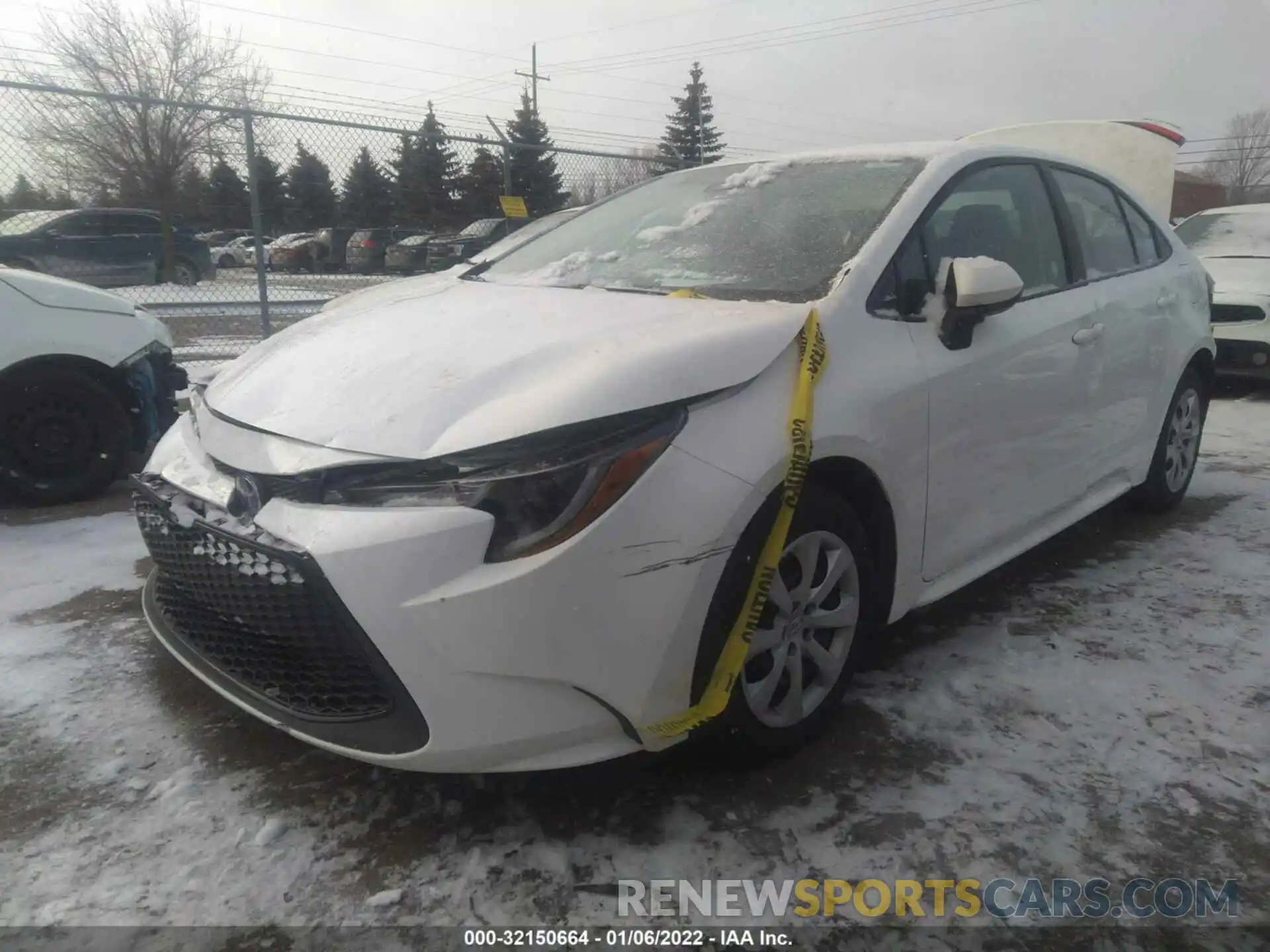 2 Photograph of a damaged car 5YFEPMAEXMP218378 TOYOTA COROLLA 2021