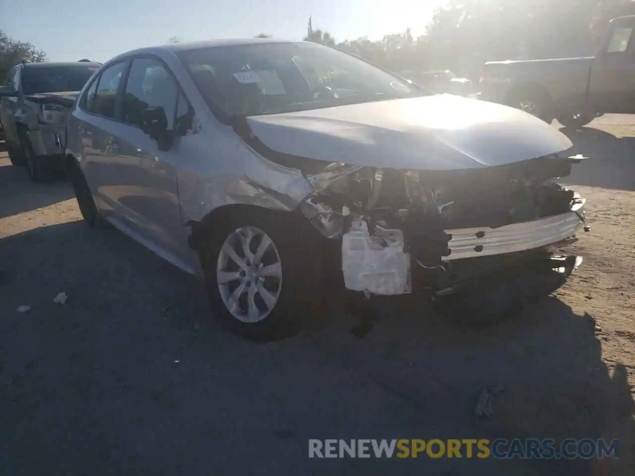 1 Photograph of a damaged car 5YFEPMAEXMP218476 TOYOTA COROLLA 2021