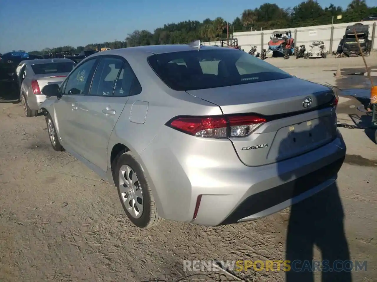 3 Photograph of a damaged car 5YFEPMAEXMP218476 TOYOTA COROLLA 2021