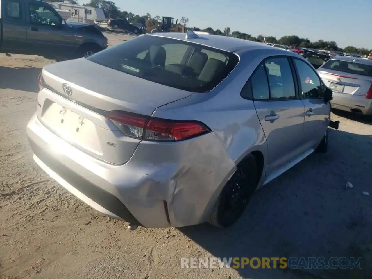 4 Photograph of a damaged car 5YFEPMAEXMP218476 TOYOTA COROLLA 2021