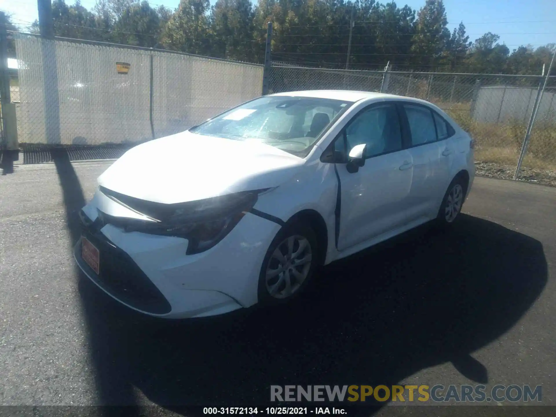 2 Photograph of a damaged car 5YFEPMAEXMP218719 TOYOTA COROLLA 2021