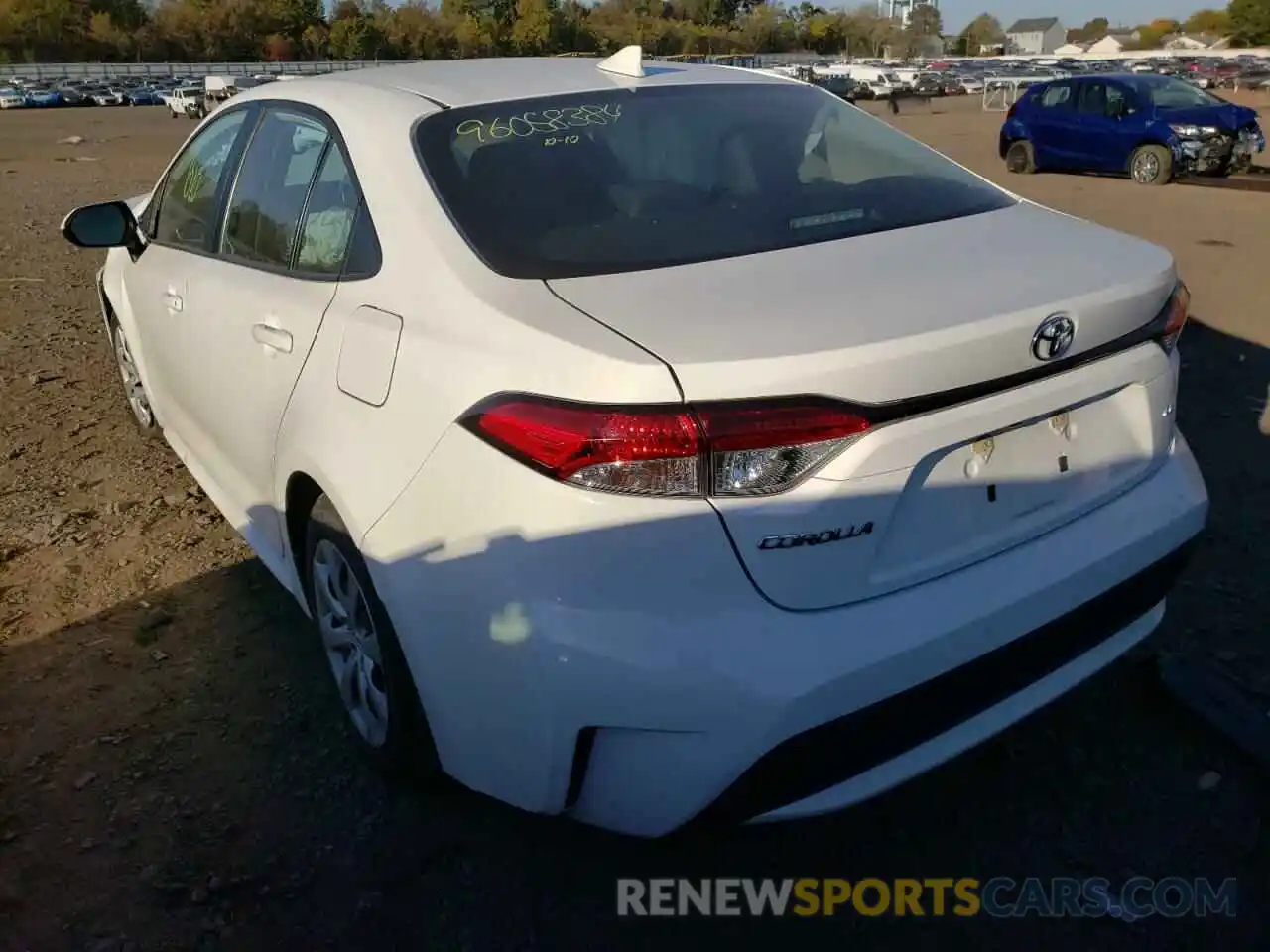 3 Photograph of a damaged car 5YFEPMAEXMP218932 TOYOTA COROLLA 2021