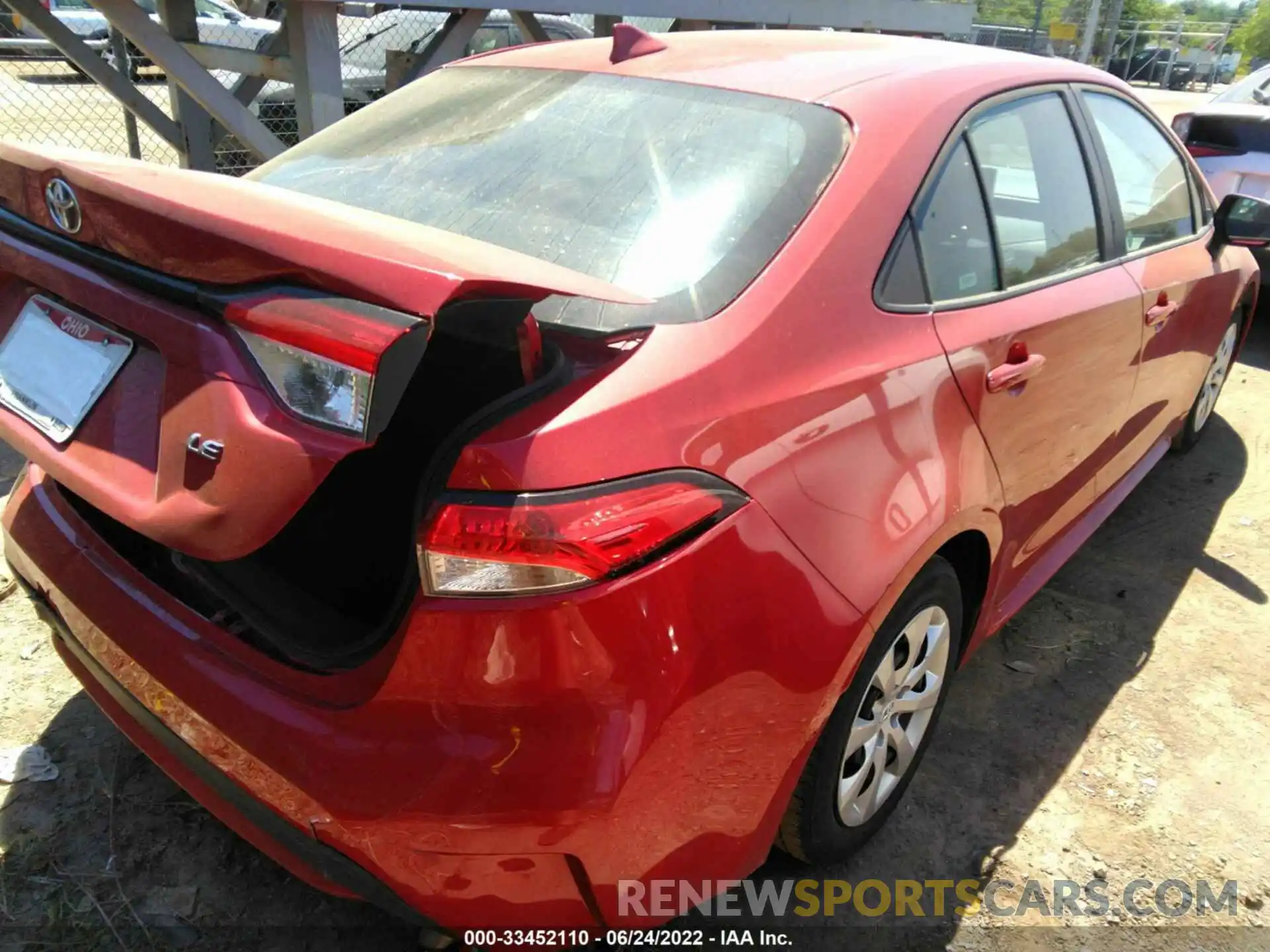 4 Photograph of a damaged car 5YFEPMAEXMP219160 TOYOTA COROLLA 2021