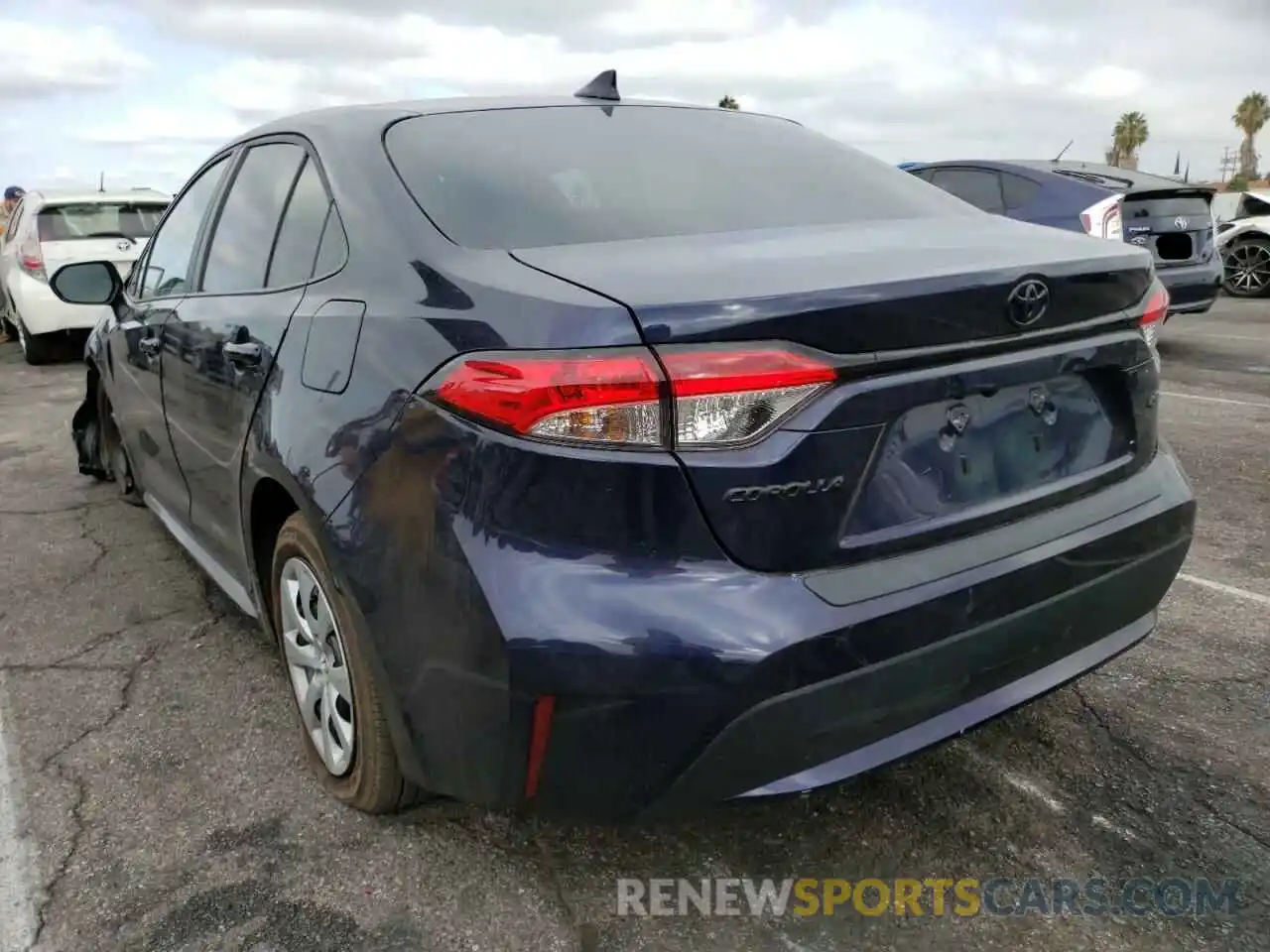 3 Photograph of a damaged car 5YFEPMAEXMP219384 TOYOTA COROLLA 2021