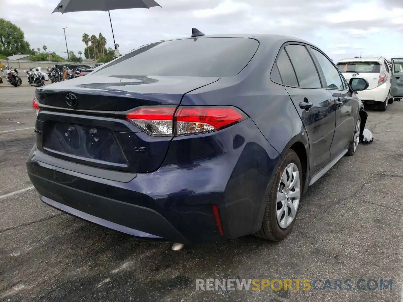 4 Photograph of a damaged car 5YFEPMAEXMP219384 TOYOTA COROLLA 2021