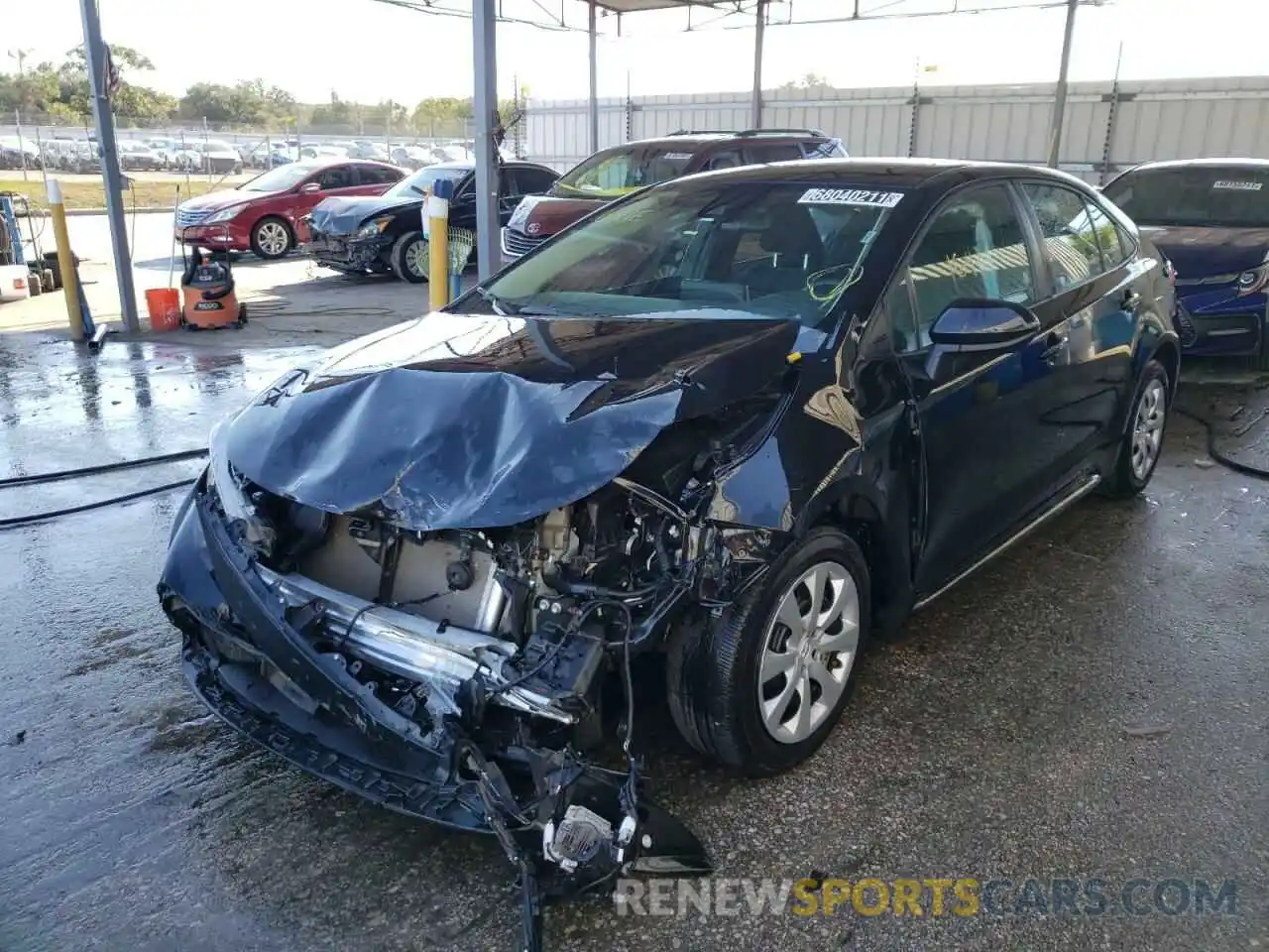 2 Photograph of a damaged car 5YFEPMAEXMP219451 TOYOTA COROLLA 2021