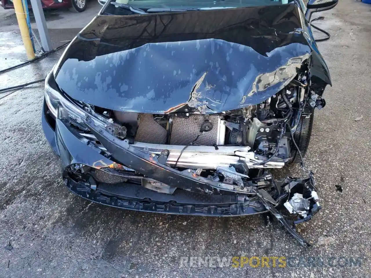 9 Photograph of a damaged car 5YFEPMAEXMP219451 TOYOTA COROLLA 2021