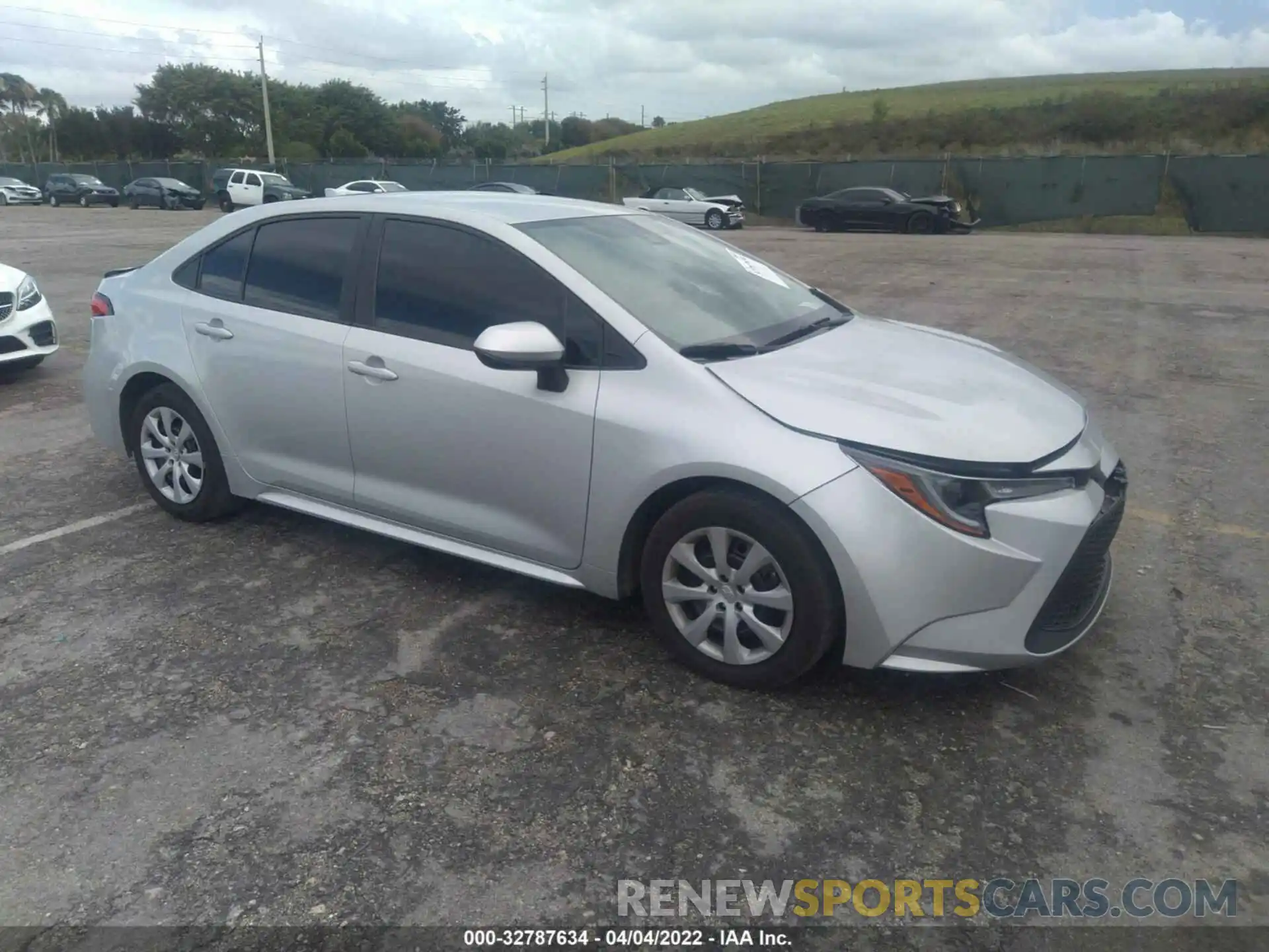 1 Photograph of a damaged car 5YFEPMAEXMP219871 TOYOTA COROLLA 2021