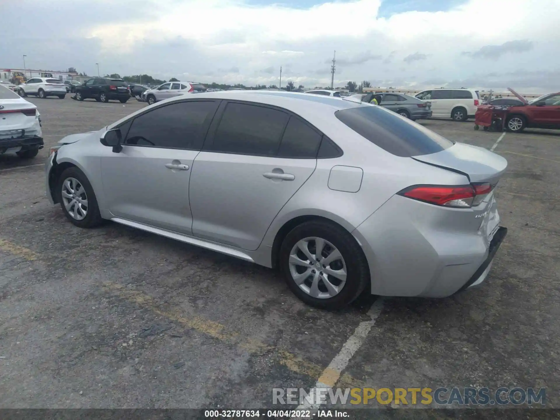 3 Photograph of a damaged car 5YFEPMAEXMP219871 TOYOTA COROLLA 2021