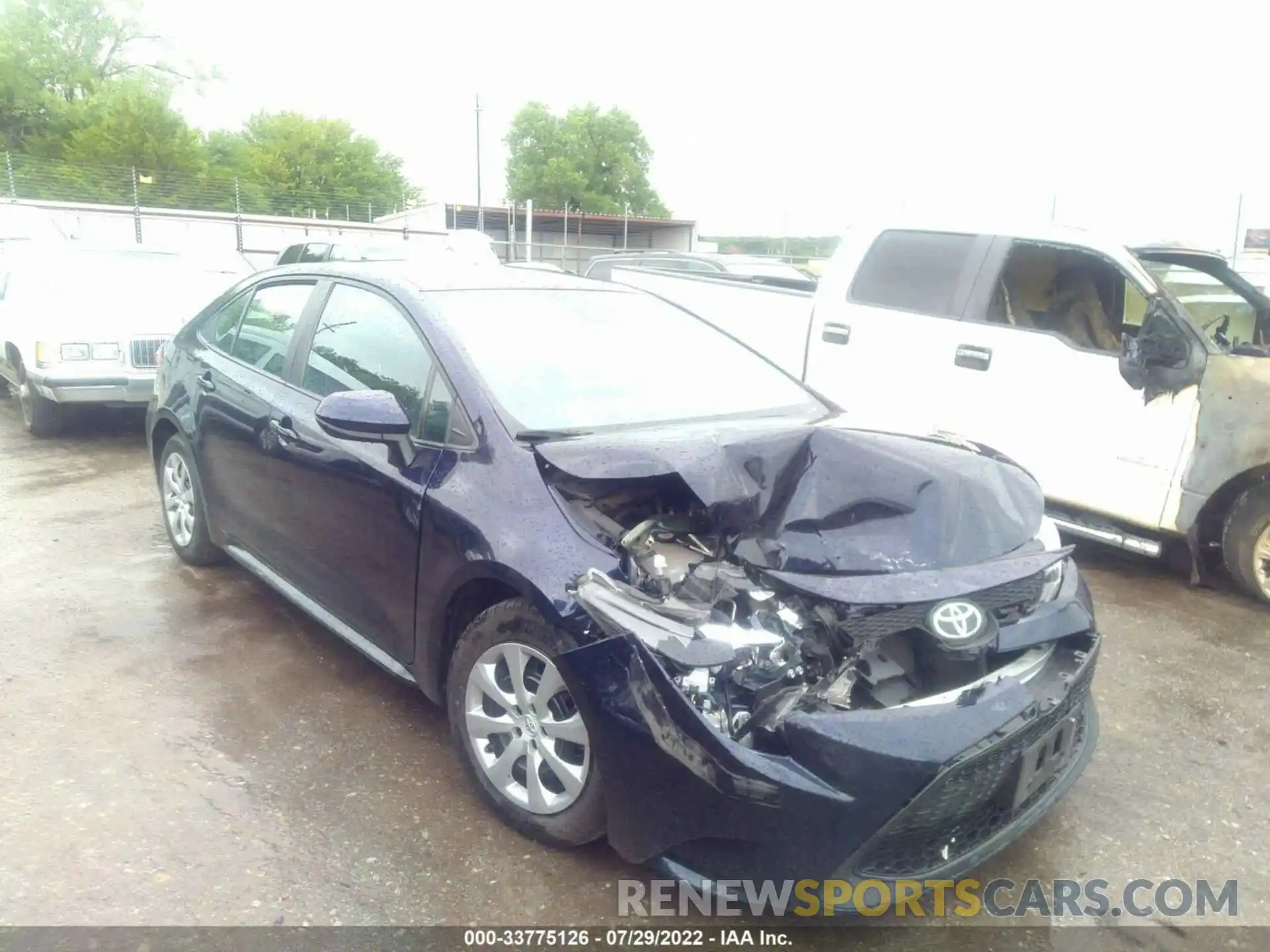 1 Photograph of a damaged car 5YFEPMAEXMP220082 TOYOTA COROLLA 2021