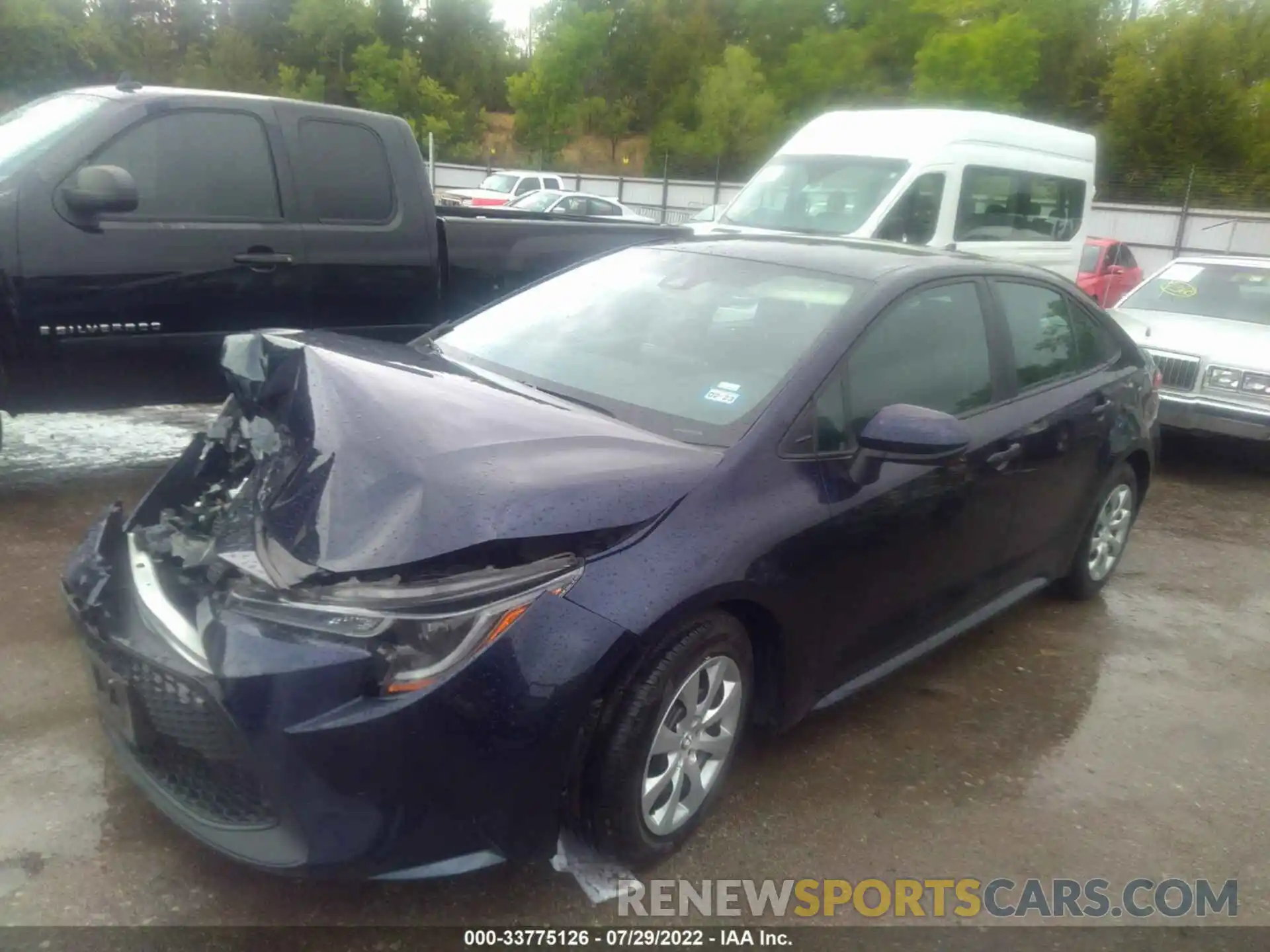 2 Photograph of a damaged car 5YFEPMAEXMP220082 TOYOTA COROLLA 2021