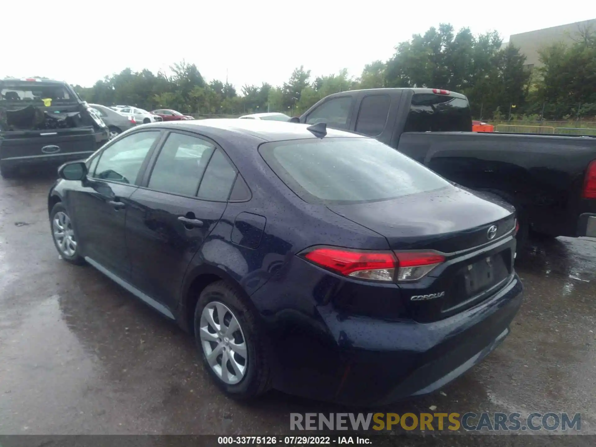 3 Photograph of a damaged car 5YFEPMAEXMP220082 TOYOTA COROLLA 2021