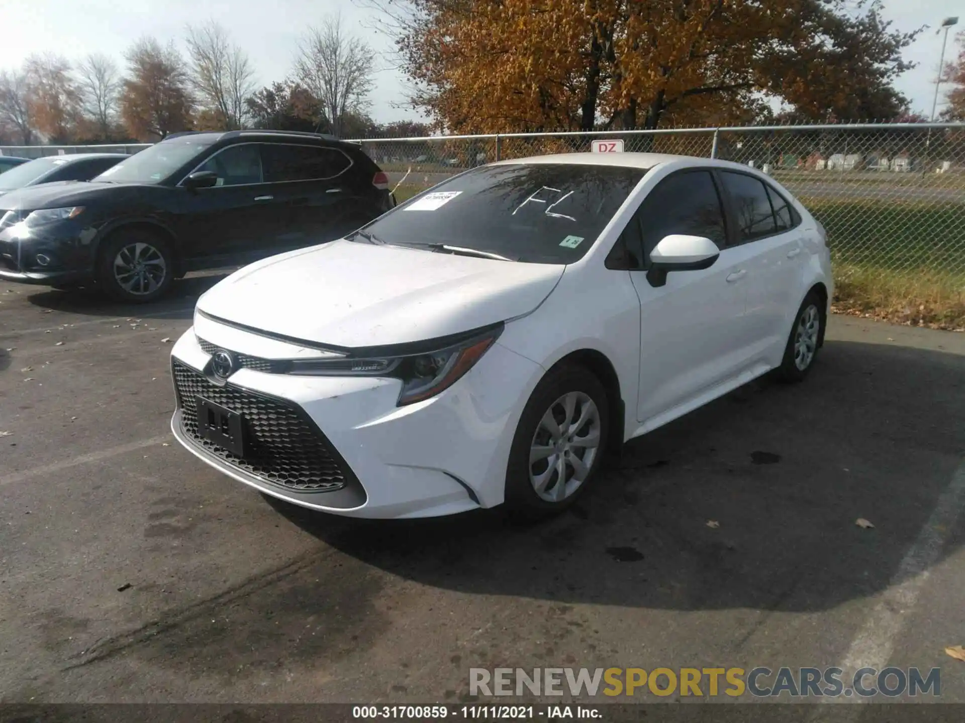 2 Photograph of a damaged car 5YFEPMAEXMP220373 TOYOTA COROLLA 2021