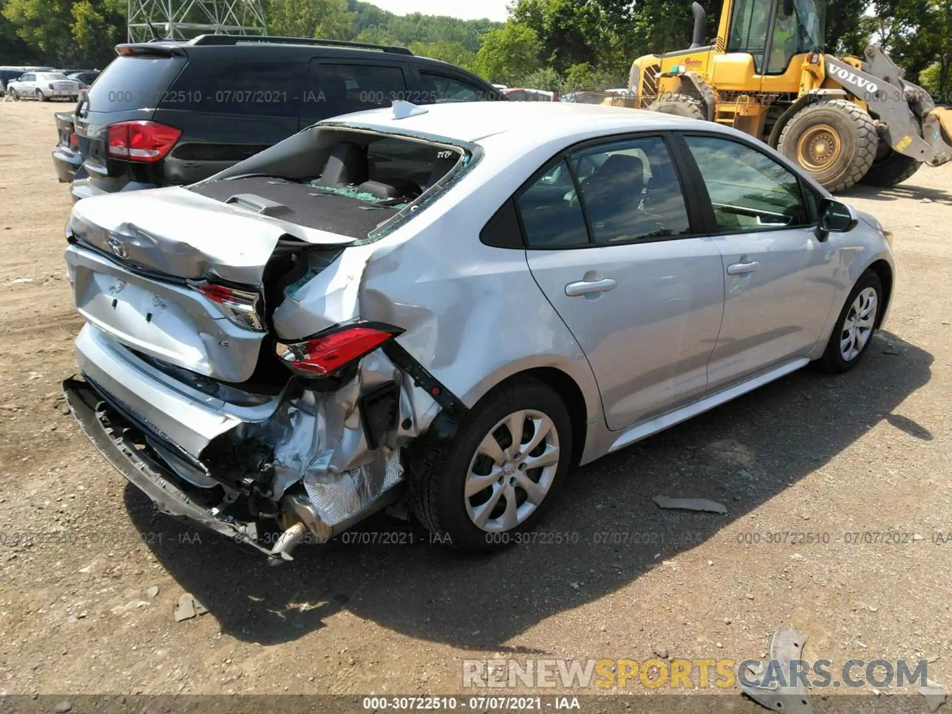 4 Photograph of a damaged car 5YFEPMAEXMP221197 TOYOTA COROLLA 2021