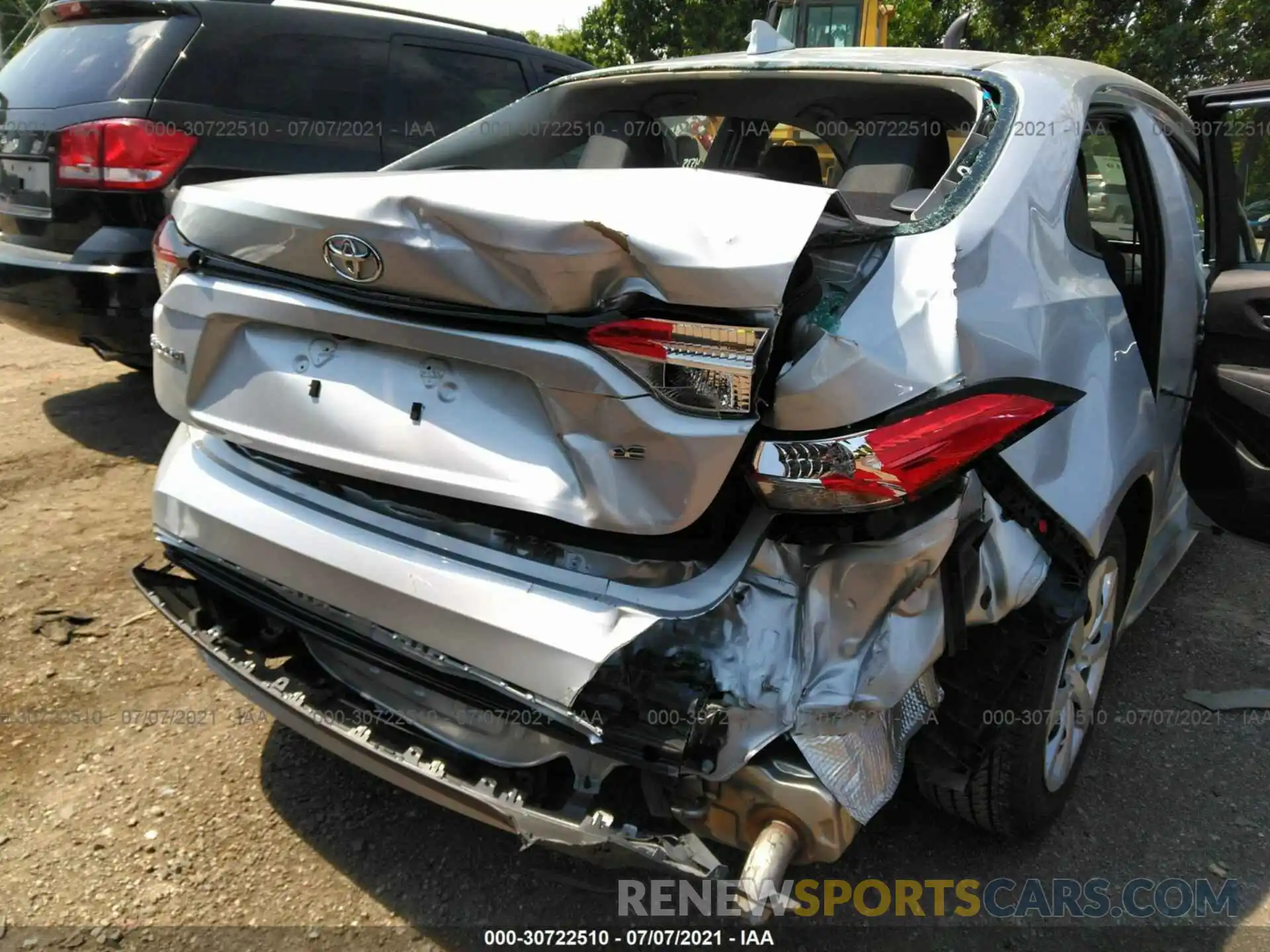 6 Photograph of a damaged car 5YFEPMAEXMP221197 TOYOTA COROLLA 2021