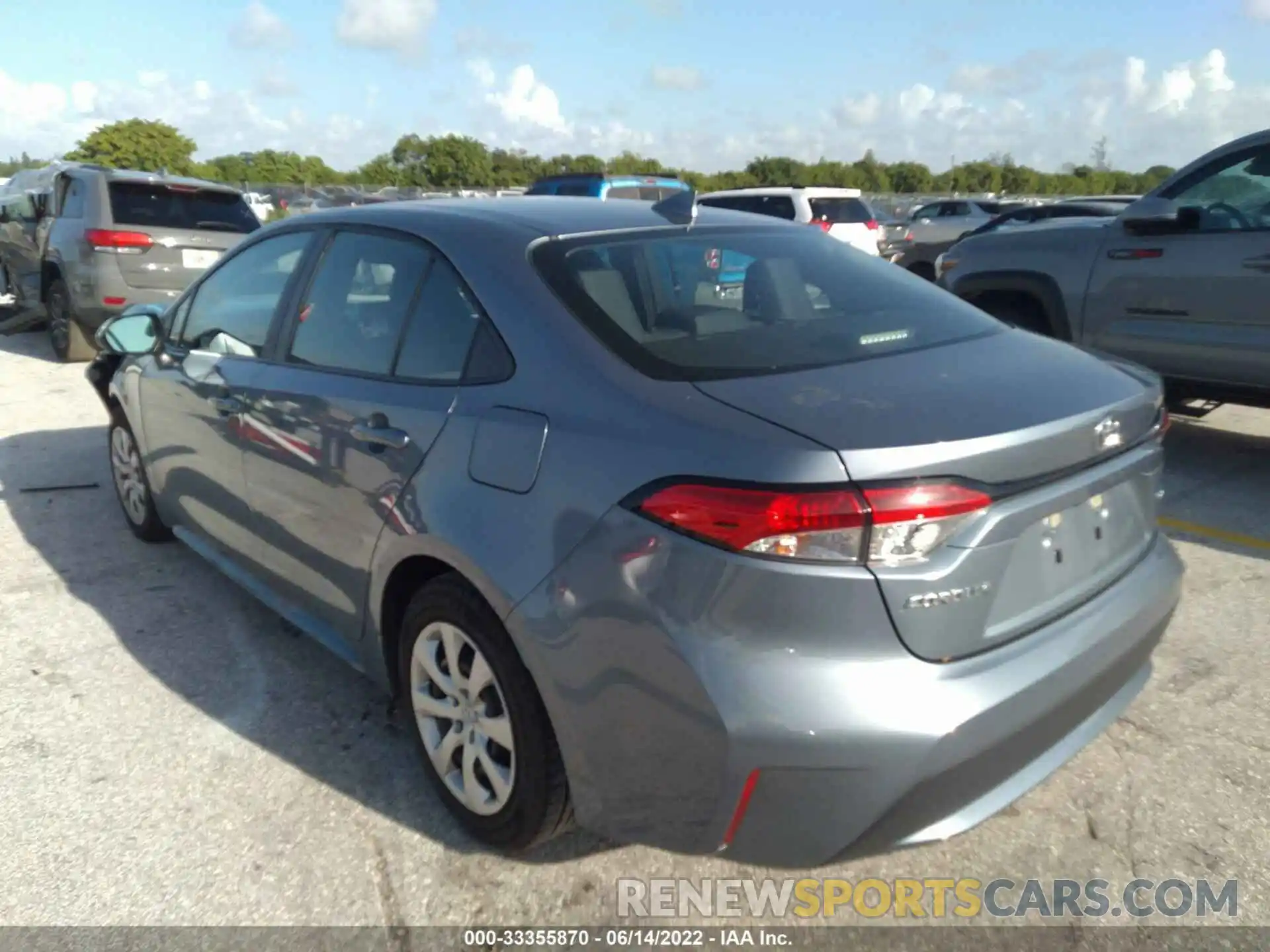 3 Photograph of a damaged car 5YFEPMAEXMP221779 TOYOTA COROLLA 2021