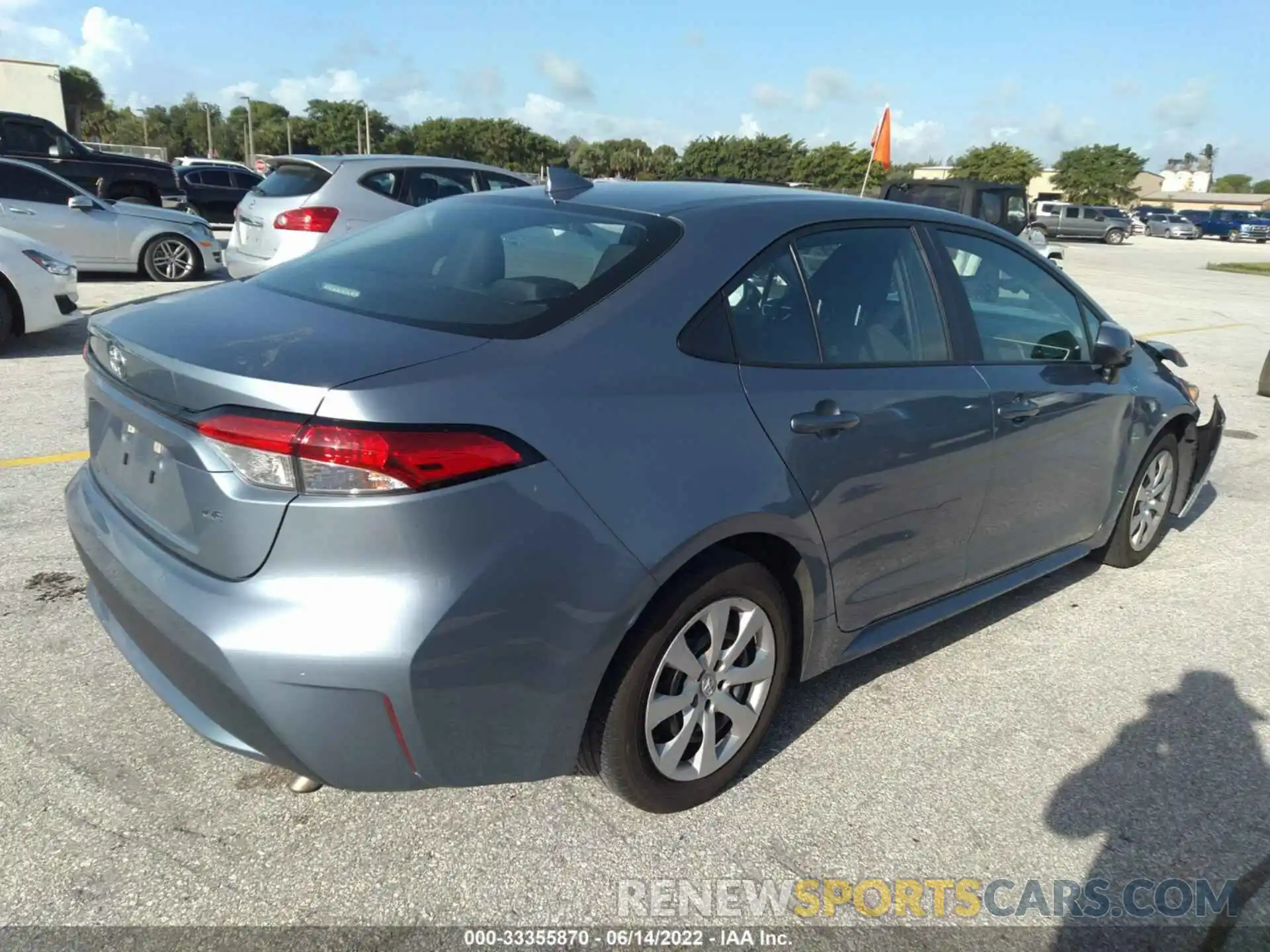 4 Photograph of a damaged car 5YFEPMAEXMP221779 TOYOTA COROLLA 2021