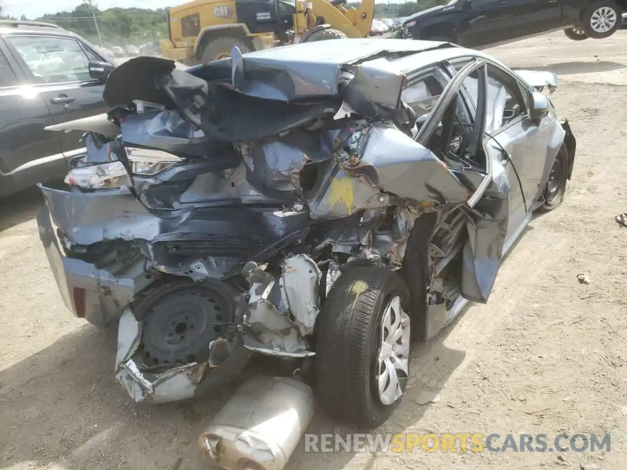 4 Photograph of a damaged car 5YFEPMAEXMP221944 TOYOTA COROLLA 2021