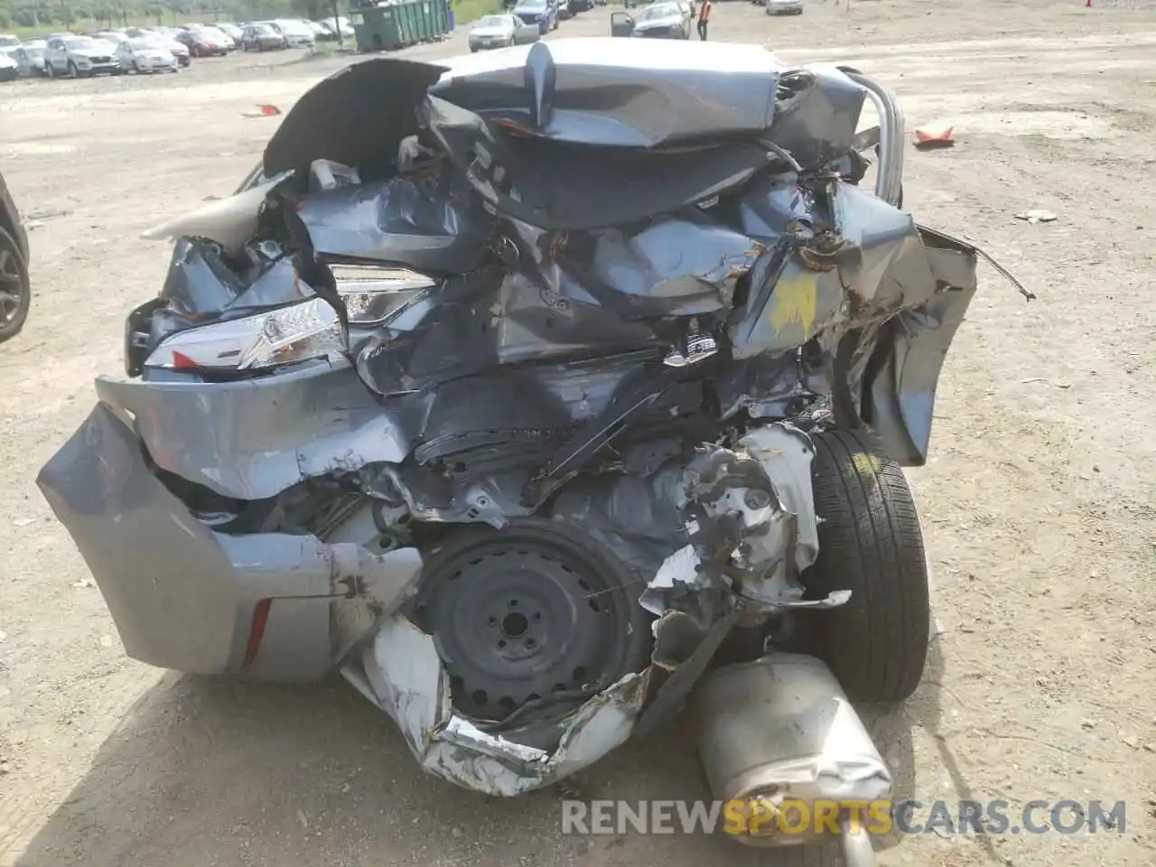 9 Photograph of a damaged car 5YFEPMAEXMP221944 TOYOTA COROLLA 2021