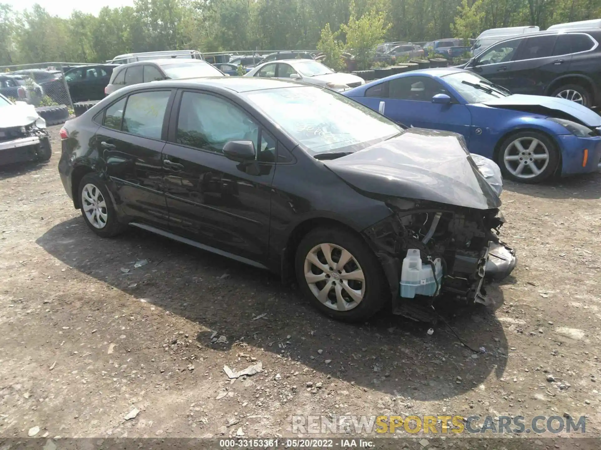 1 Photograph of a damaged car 5YFEPMAEXMP222270 TOYOTA COROLLA 2021