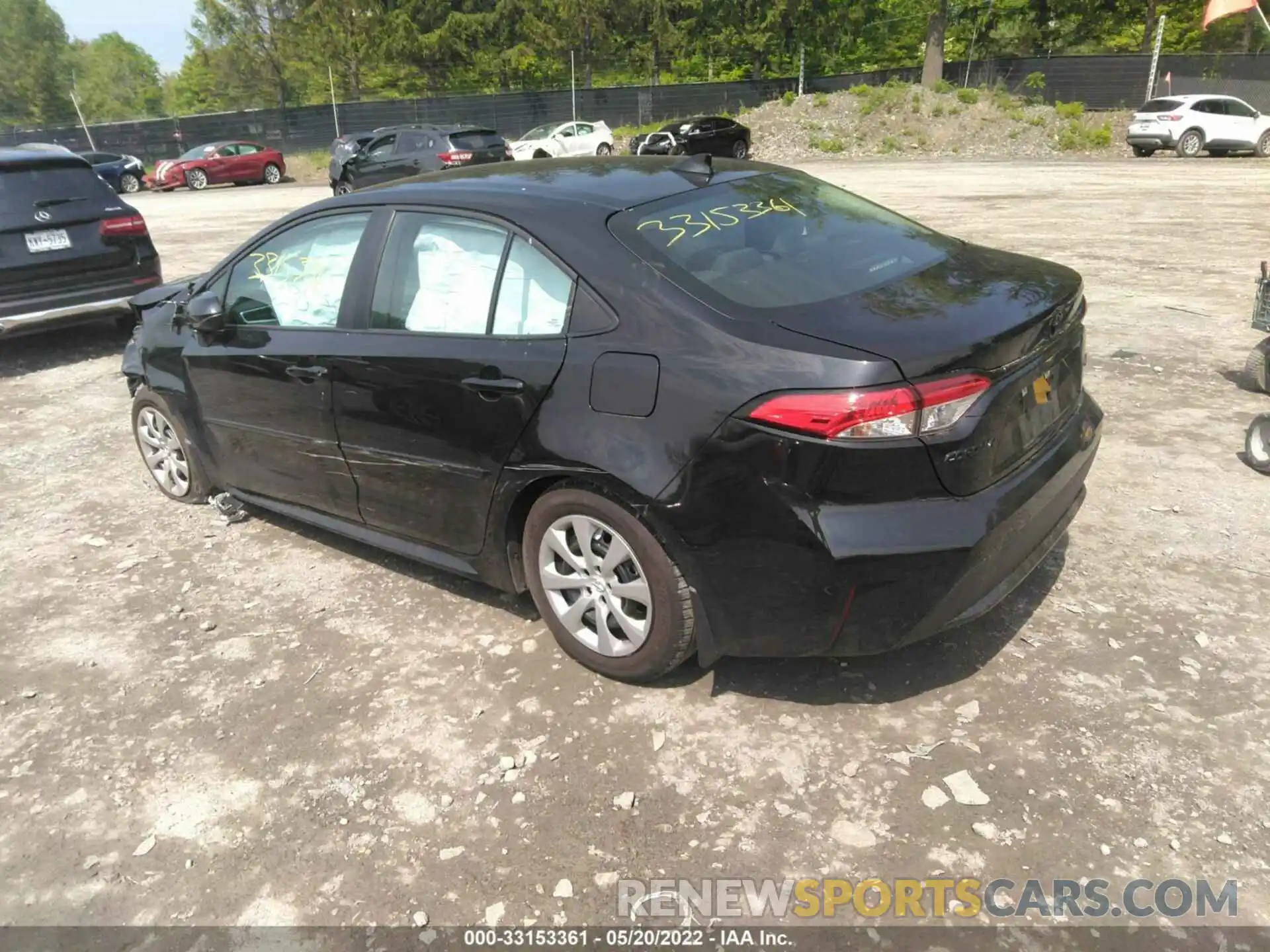 3 Photograph of a damaged car 5YFEPMAEXMP222270 TOYOTA COROLLA 2021