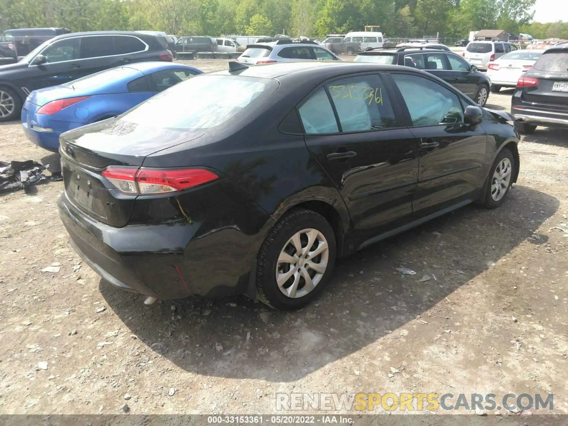 4 Photograph of a damaged car 5YFEPMAEXMP222270 TOYOTA COROLLA 2021