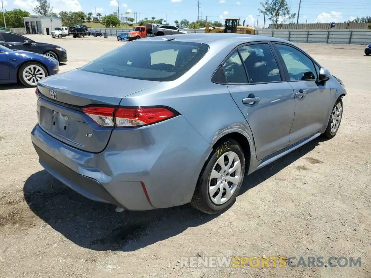 4 Photograph of a damaged car 5YFEPMAEXMP222463 TOYOTA COROLLA 2021