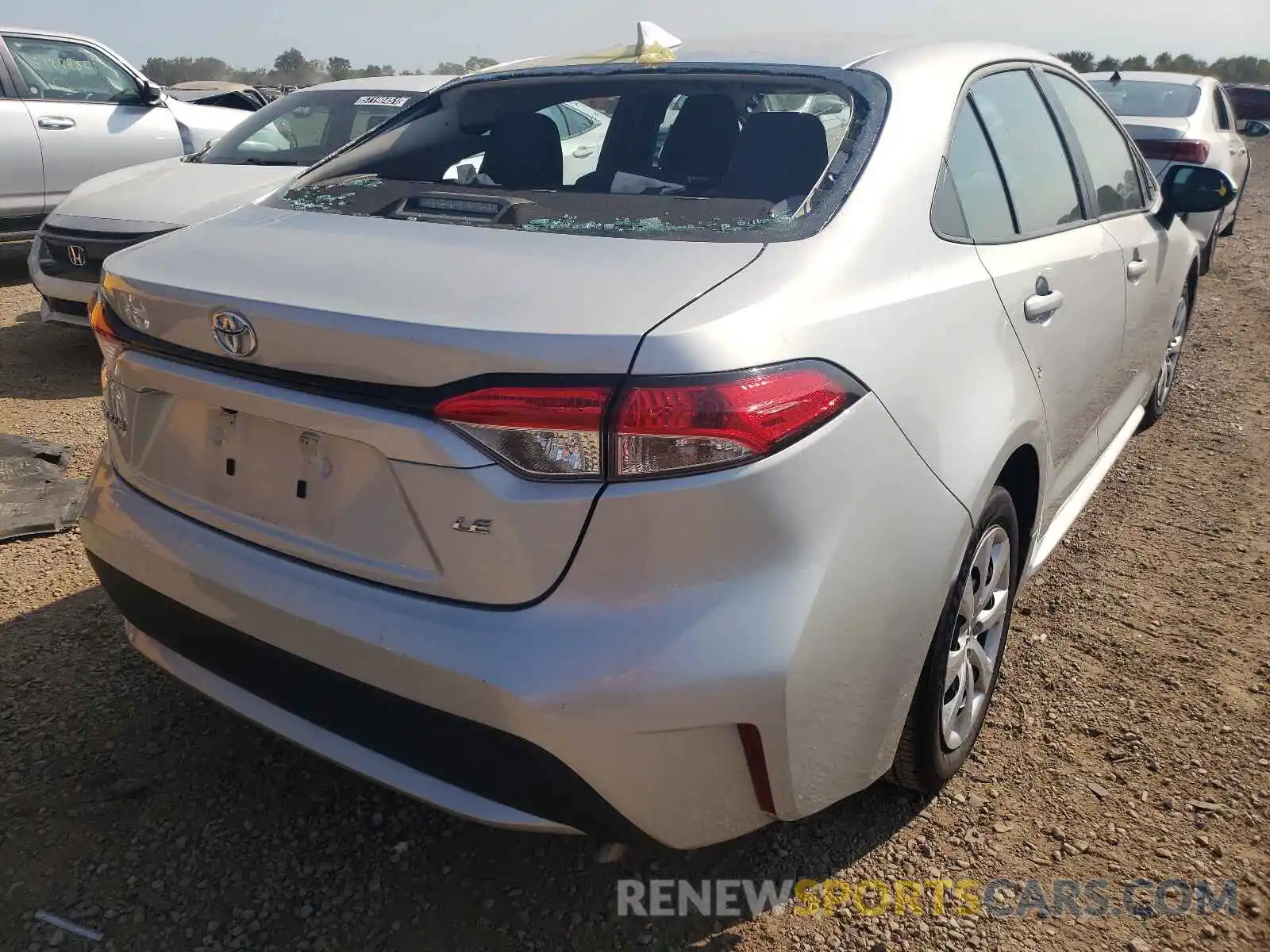 4 Photograph of a damaged car 5YFEPMAEXMP222723 TOYOTA COROLLA 2021