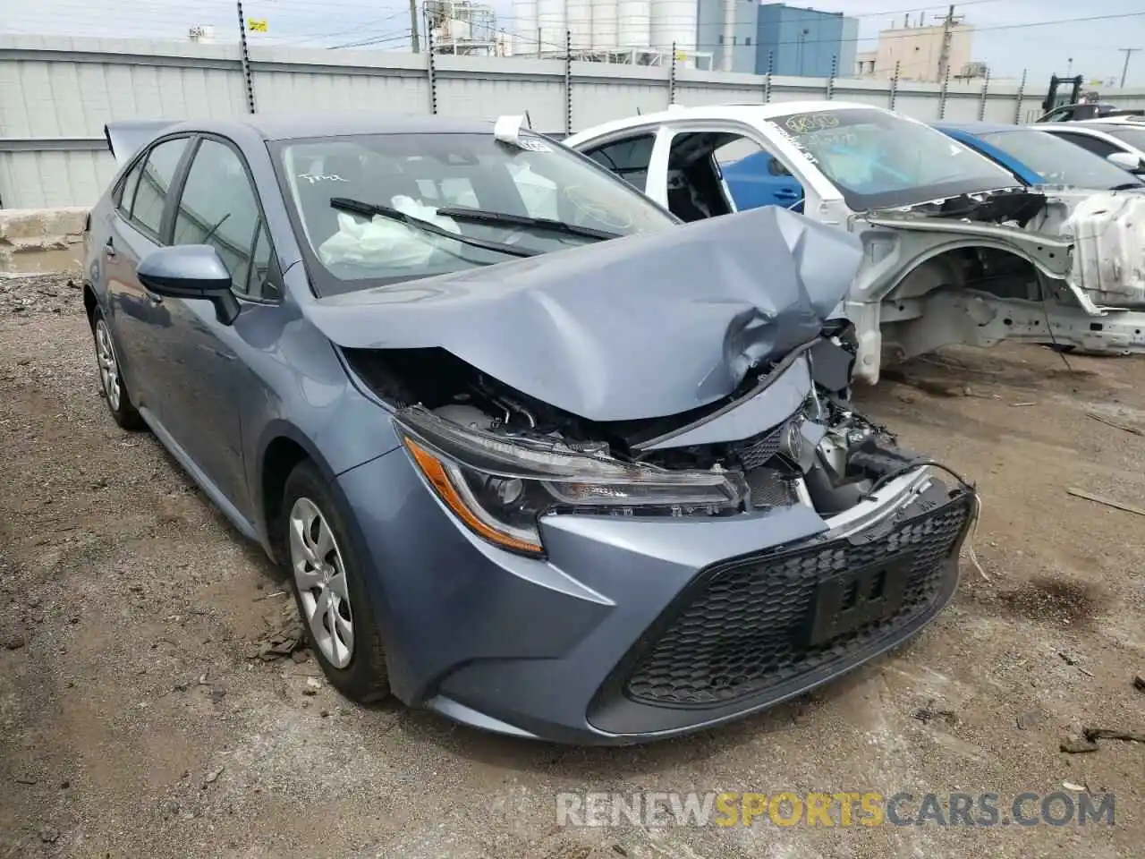 1 Photograph of a damaged car 5YFEPMAEXMP223015 TOYOTA COROLLA 2021