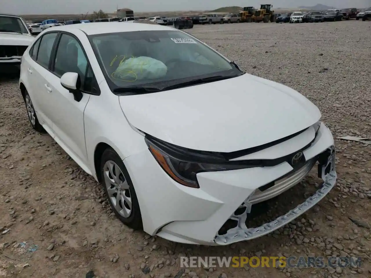 1 Photograph of a damaged car 5YFEPMAEXMP223595 TOYOTA COROLLA 2021