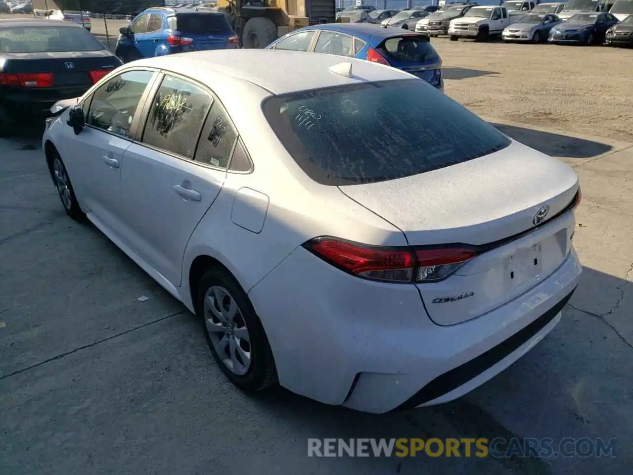 3 Photograph of a damaged car 5YFEPMAEXMP224102 TOYOTA COROLLA 2021