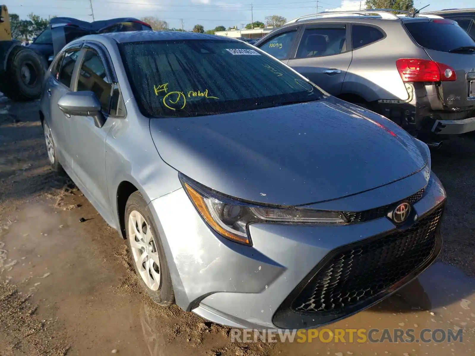 1 Photograph of a damaged car 5YFEPMAEXMP224195 TOYOTA COROLLA 2021