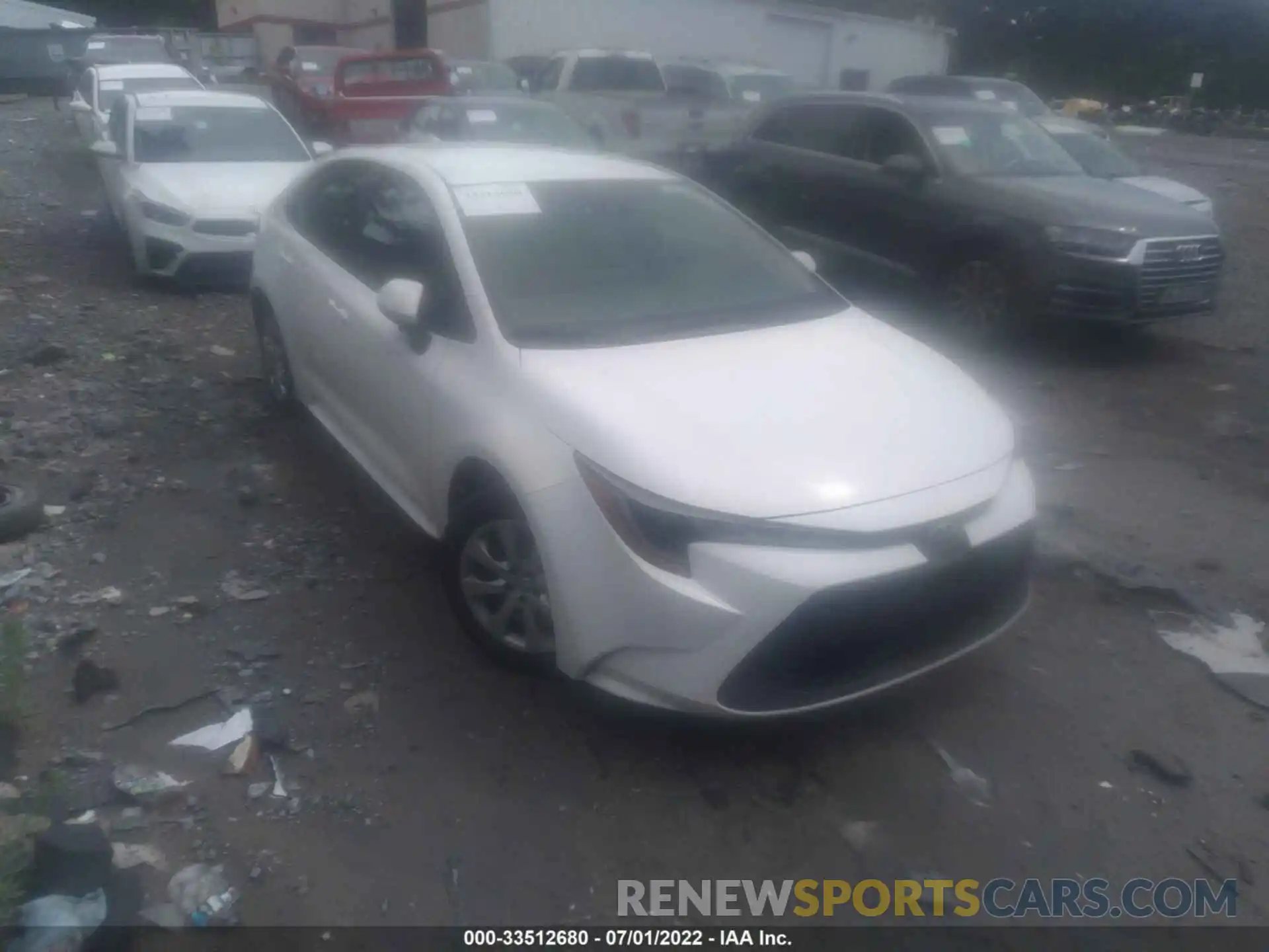 1 Photograph of a damaged car 5YFEPMAEXMP224858 TOYOTA COROLLA 2021