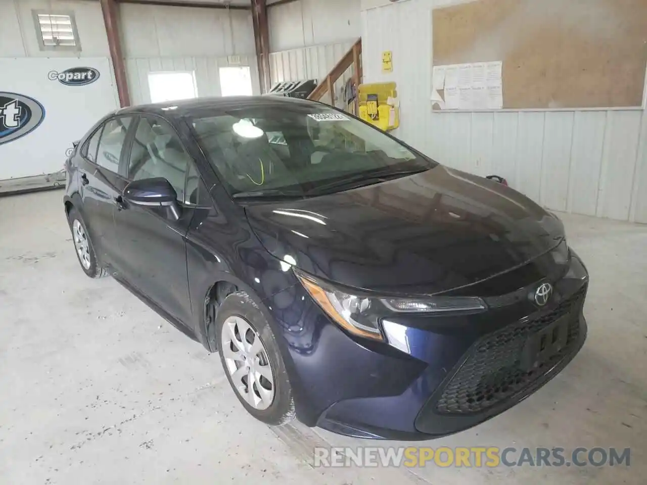 1 Photograph of a damaged car 5YFEPMAEXMP225136 TOYOTA COROLLA 2021