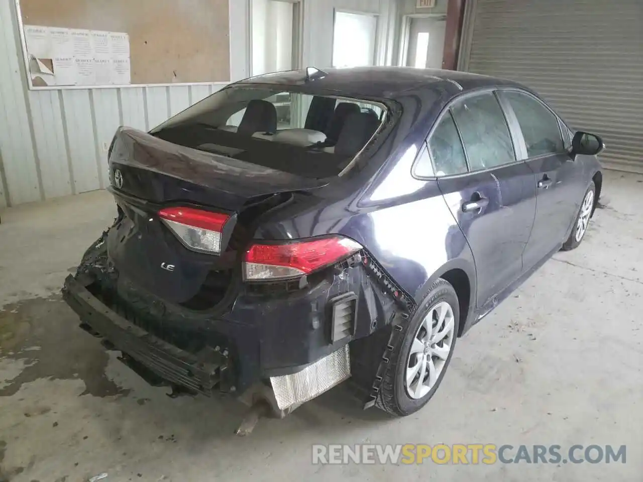 4 Photograph of a damaged car 5YFEPMAEXMP225136 TOYOTA COROLLA 2021