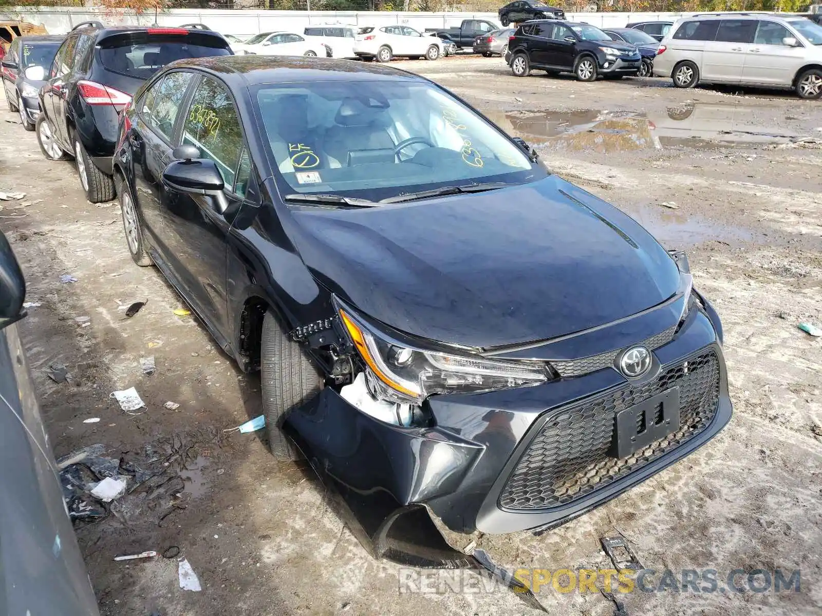 1 Photograph of a damaged car 5YFEPMAEXMP226108 TOYOTA COROLLA 2021