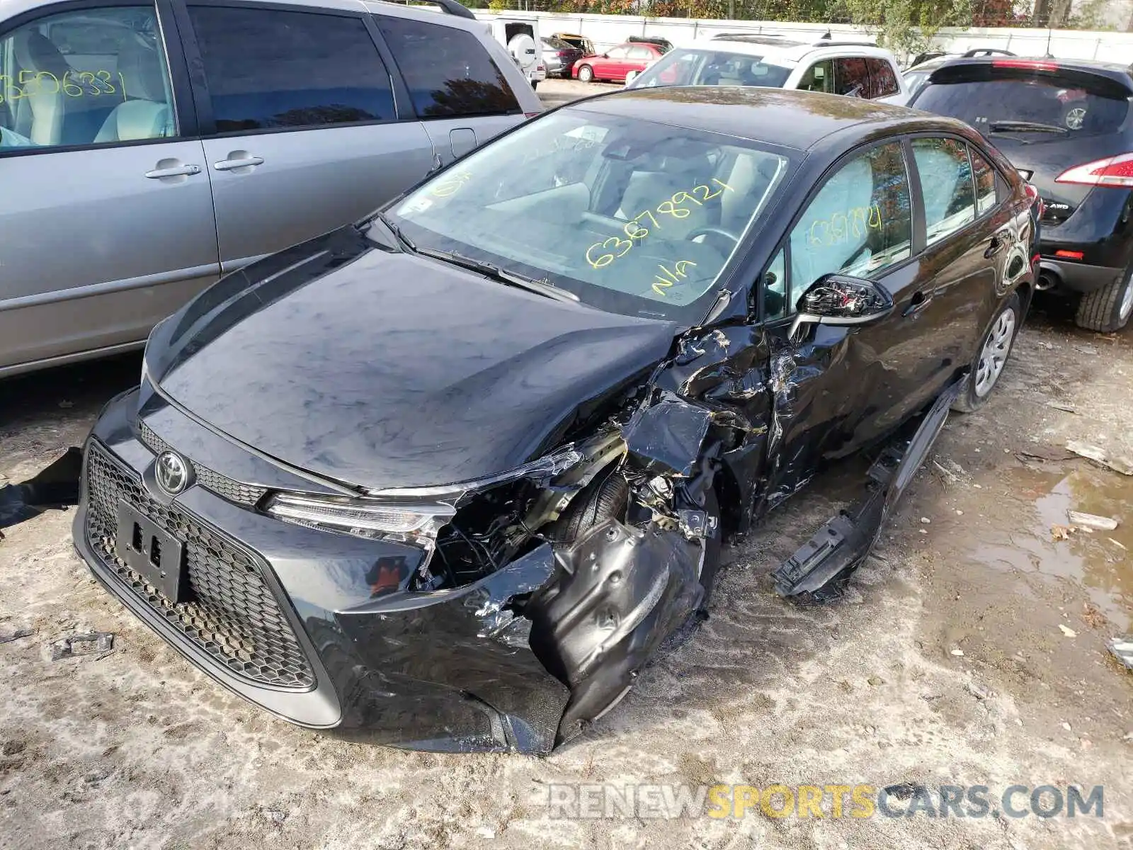 9 Photograph of a damaged car 5YFEPMAEXMP226108 TOYOTA COROLLA 2021