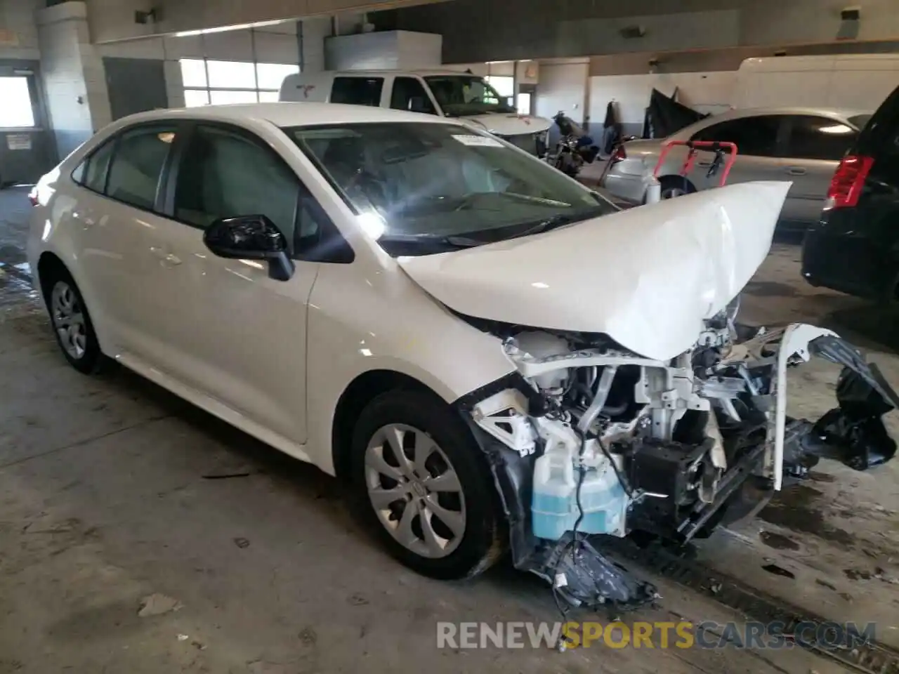 1 Photograph of a damaged car 5YFEPMAEXMP226349 TOYOTA COROLLA 2021