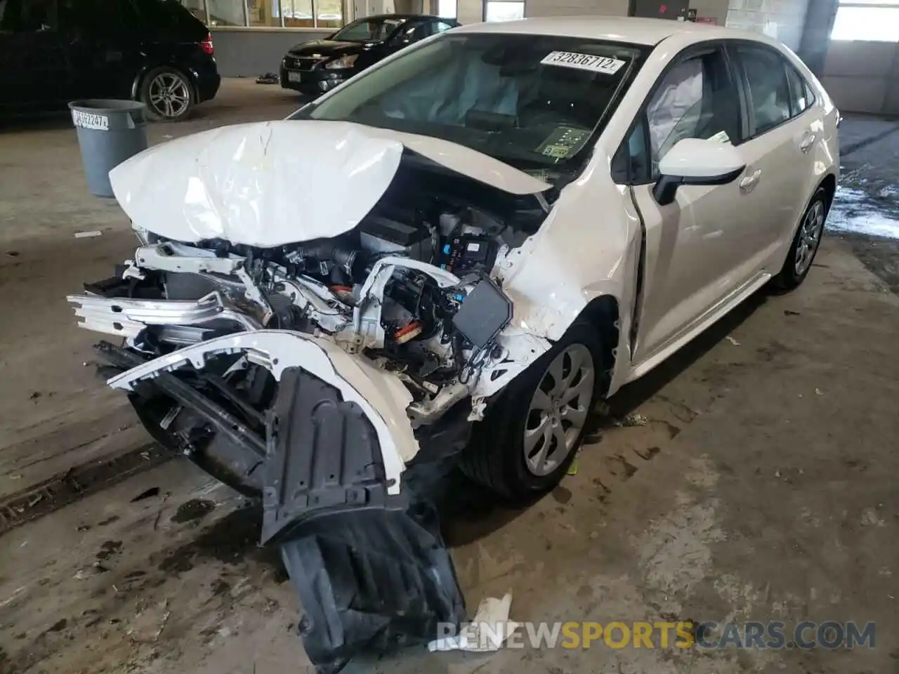 2 Photograph of a damaged car 5YFEPMAEXMP226349 TOYOTA COROLLA 2021