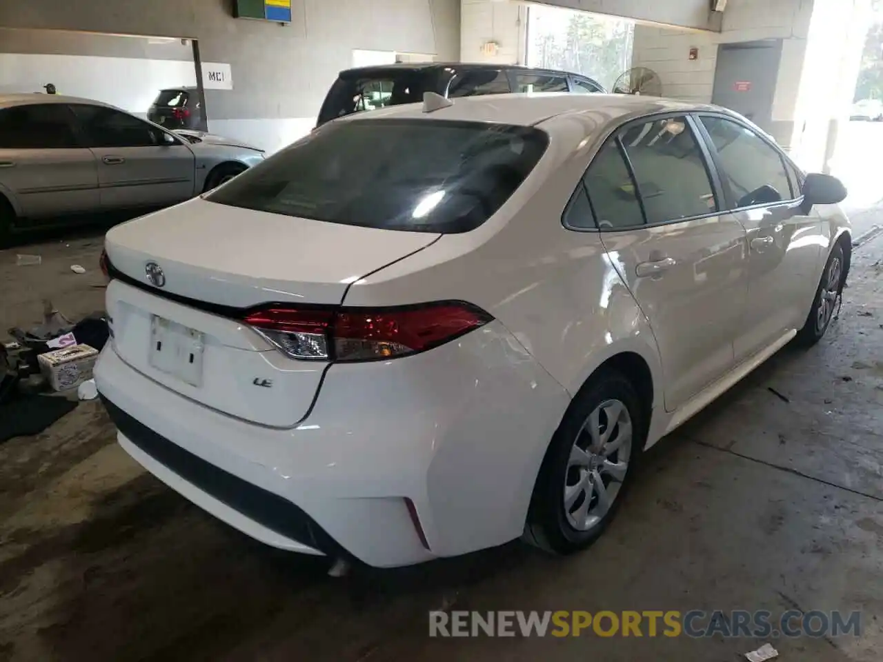 4 Photograph of a damaged car 5YFEPMAEXMP226349 TOYOTA COROLLA 2021