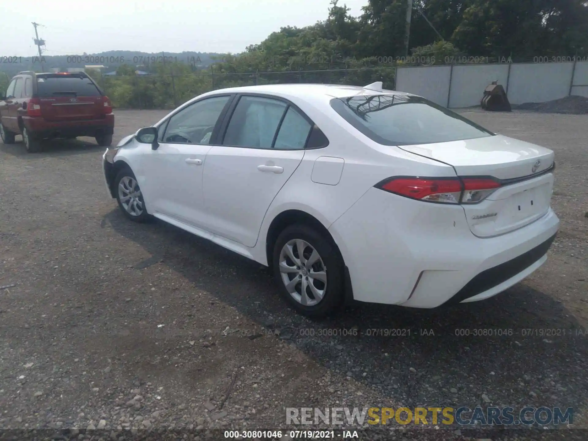 3 Photograph of a damaged car 5YFEPMAEXMP226366 TOYOTA COROLLA 2021