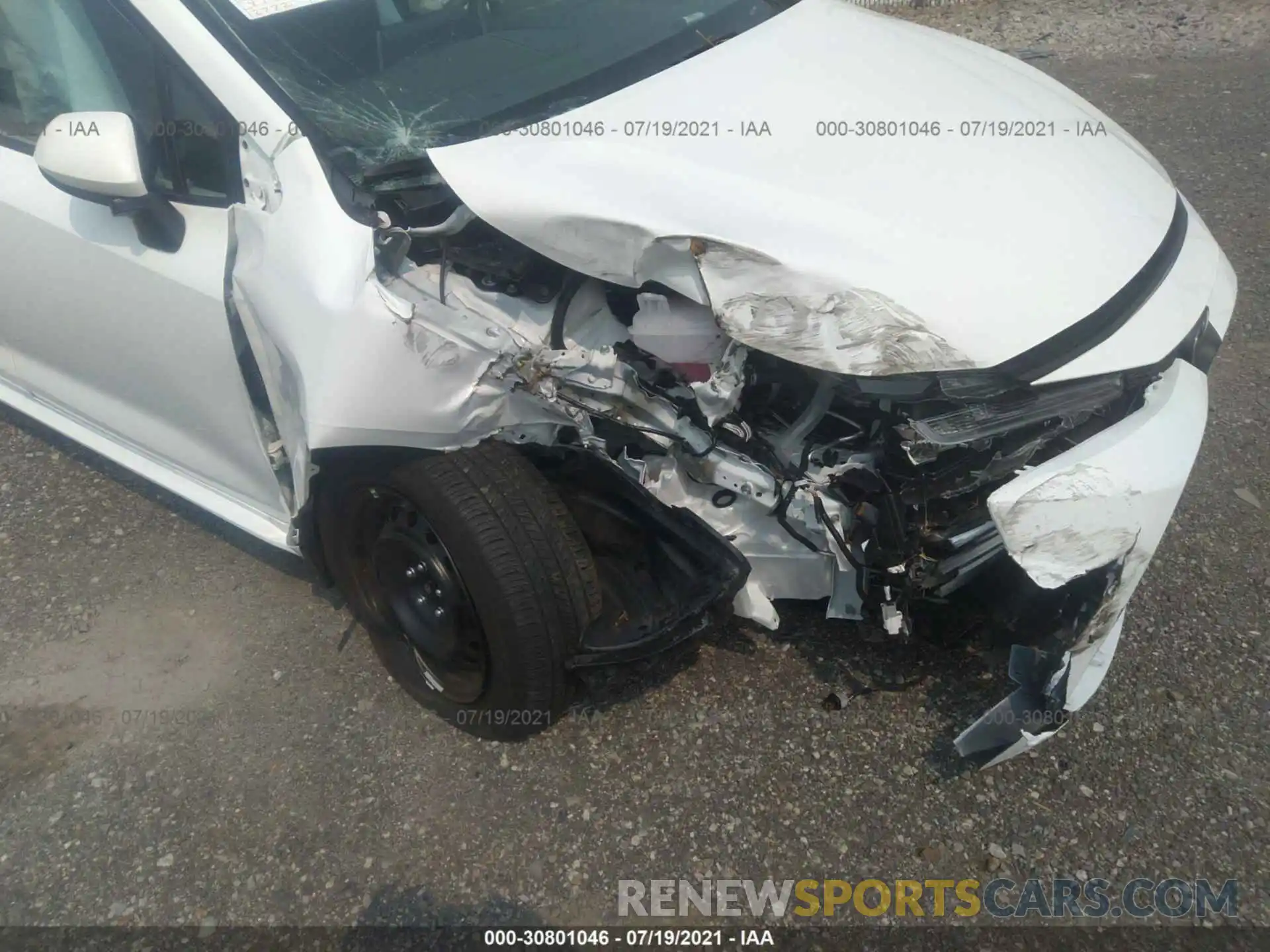 6 Photograph of a damaged car 5YFEPMAEXMP226366 TOYOTA COROLLA 2021