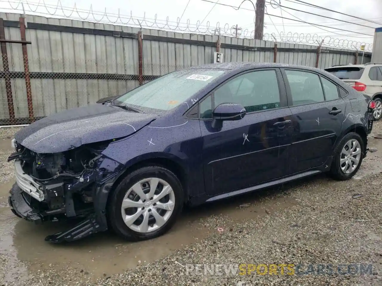 1 Photograph of a damaged car 5YFEPMAEXMP226481 TOYOTA COROLLA 2021