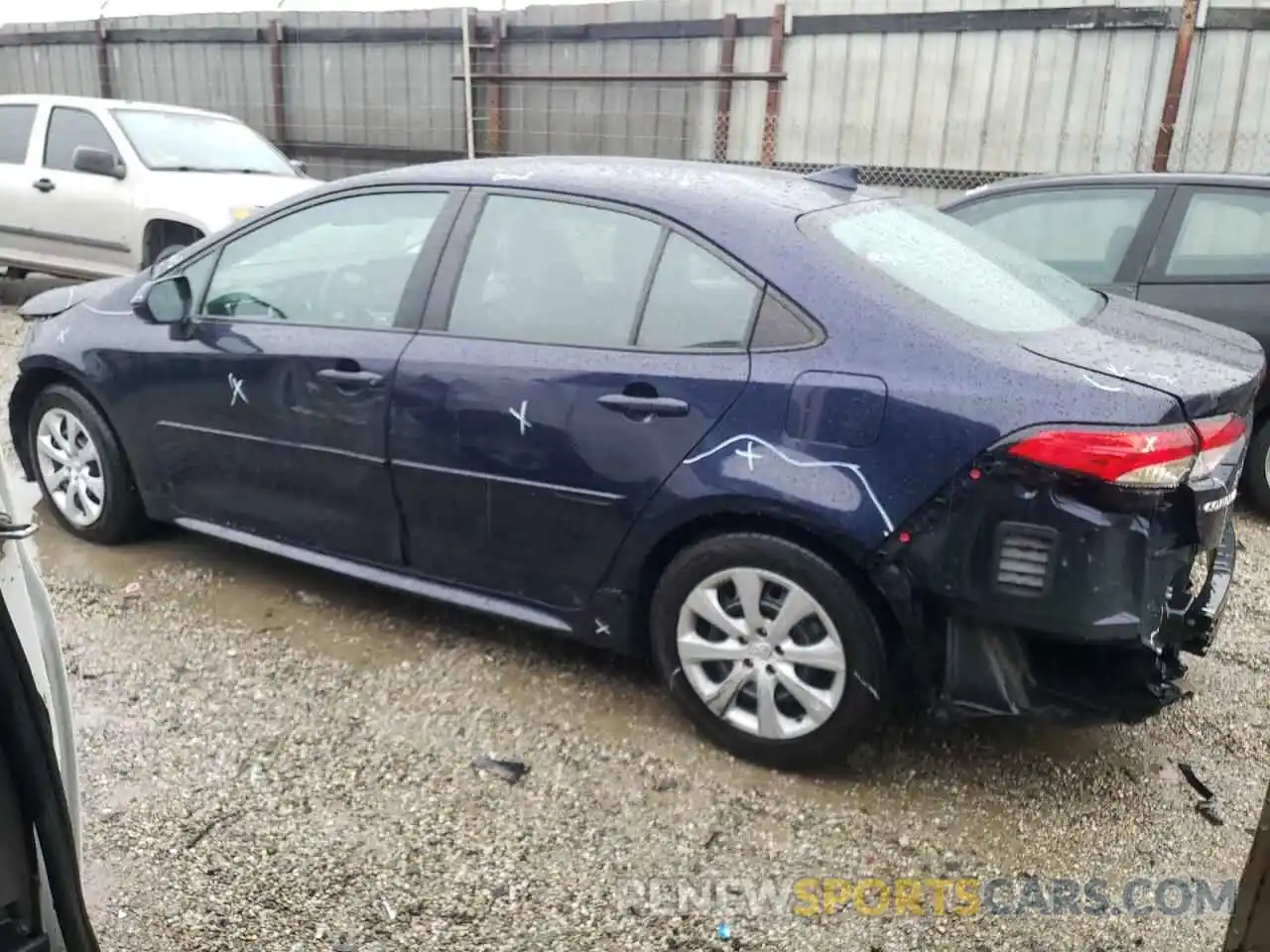 2 Photograph of a damaged car 5YFEPMAEXMP226481 TOYOTA COROLLA 2021