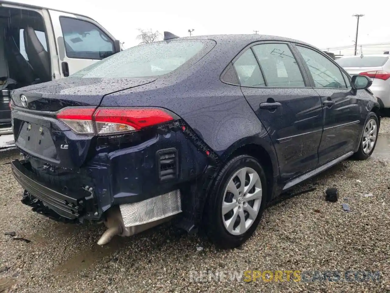 3 Photograph of a damaged car 5YFEPMAEXMP226481 TOYOTA COROLLA 2021